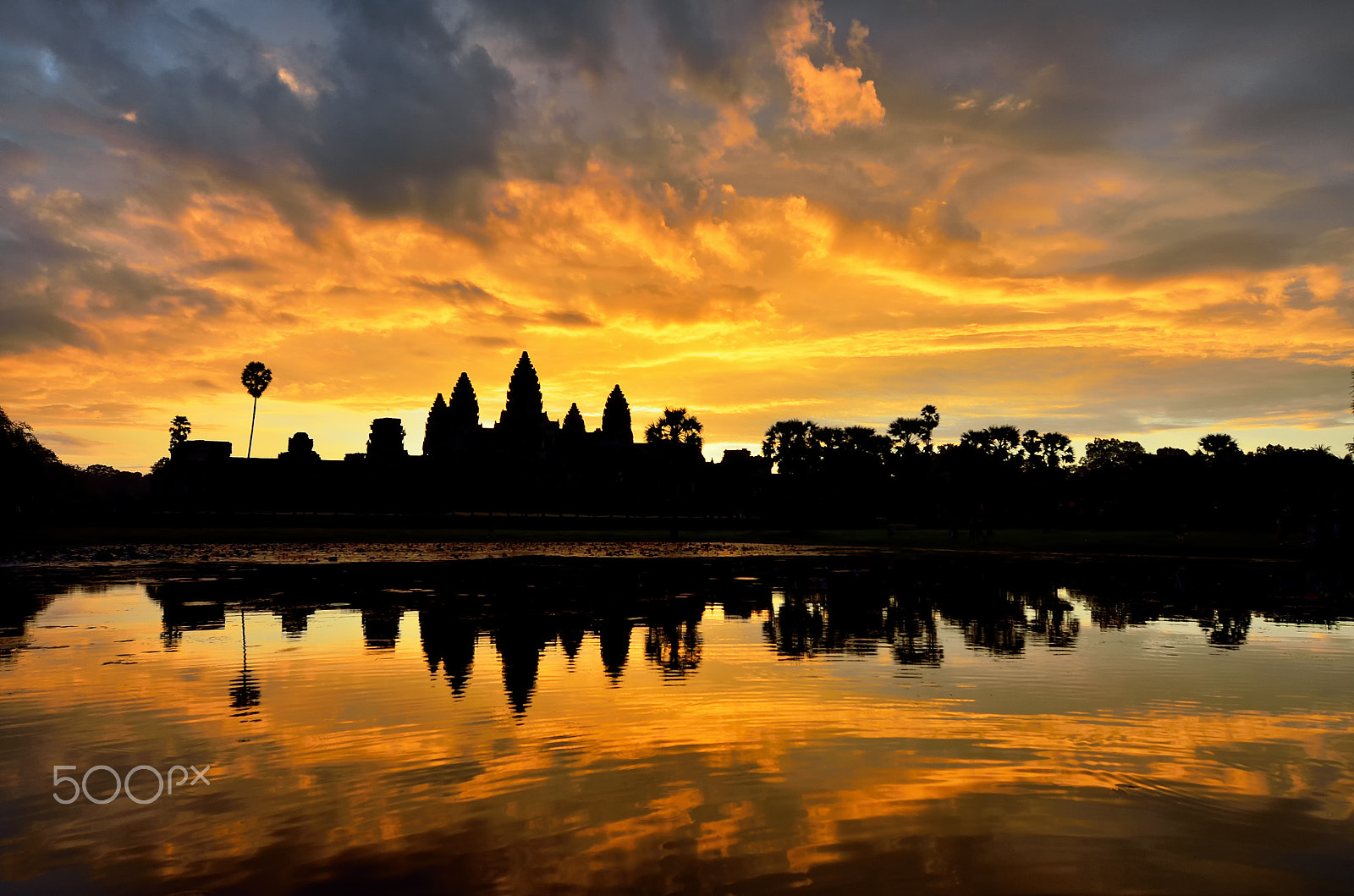 Nikon AF-S Nikkor 14-24mm F2.8G ED sample photo. Angkor wat photography
