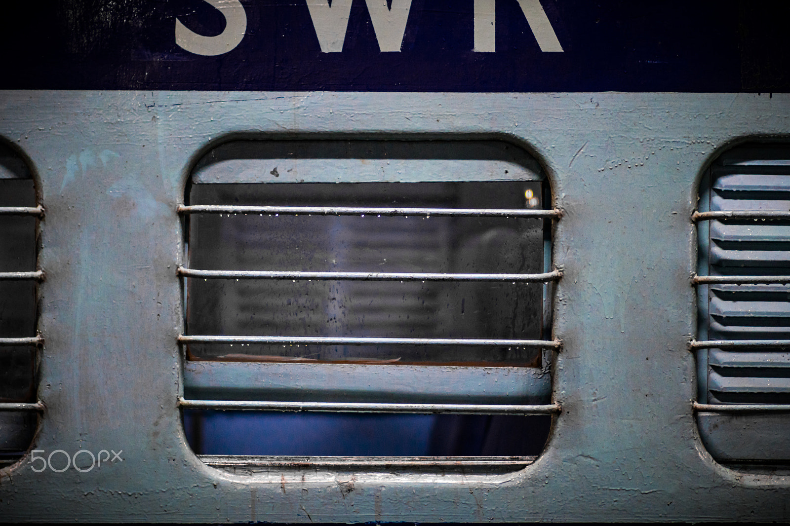 Canon EOS 80D + Canon EF 85mm F1.8 USM sample photo. Indian train window photography