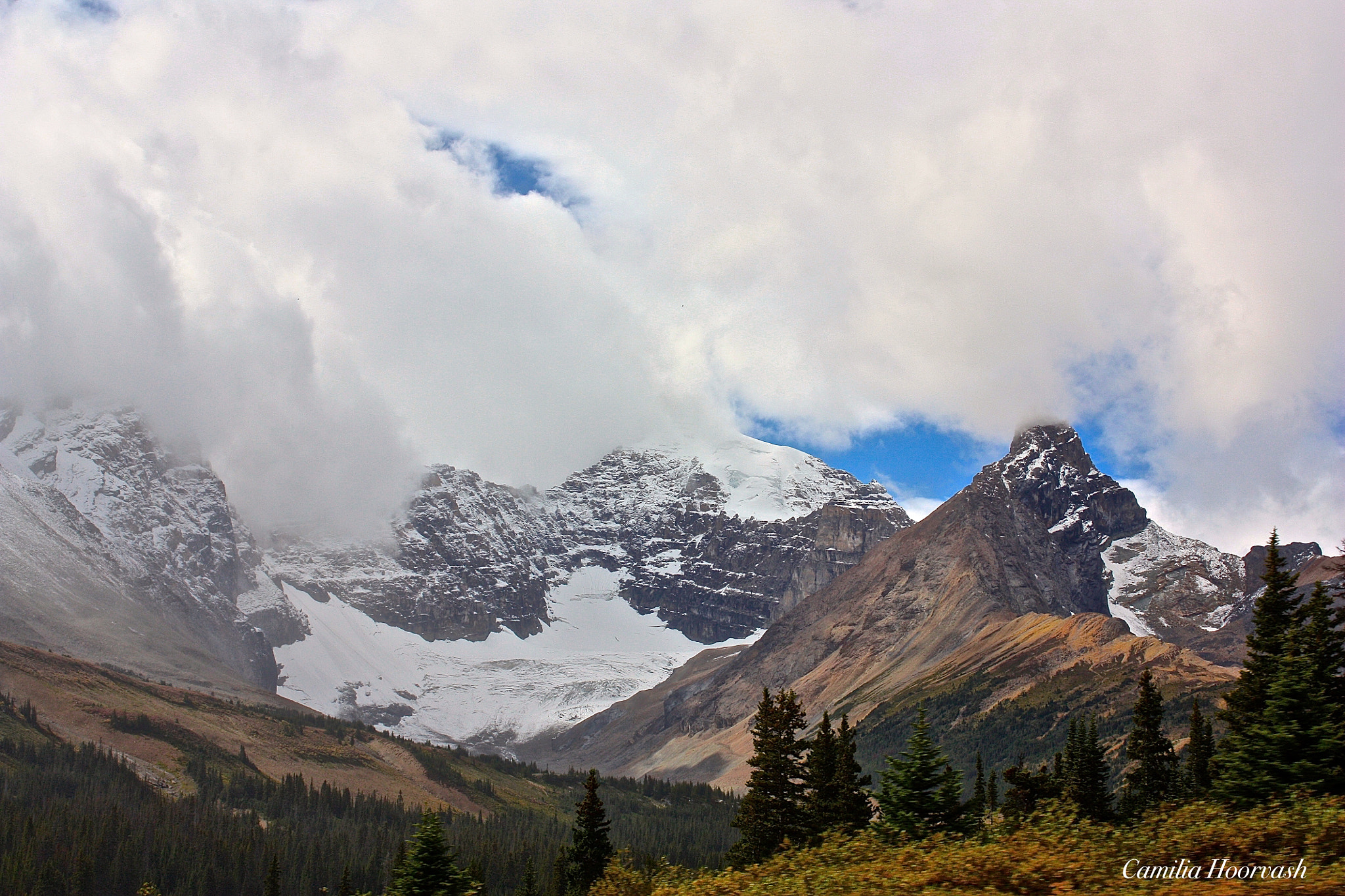 Canon EOS 450D (EOS Rebel XSi / EOS Kiss X2) sample photo. Rockies in jasper photography
