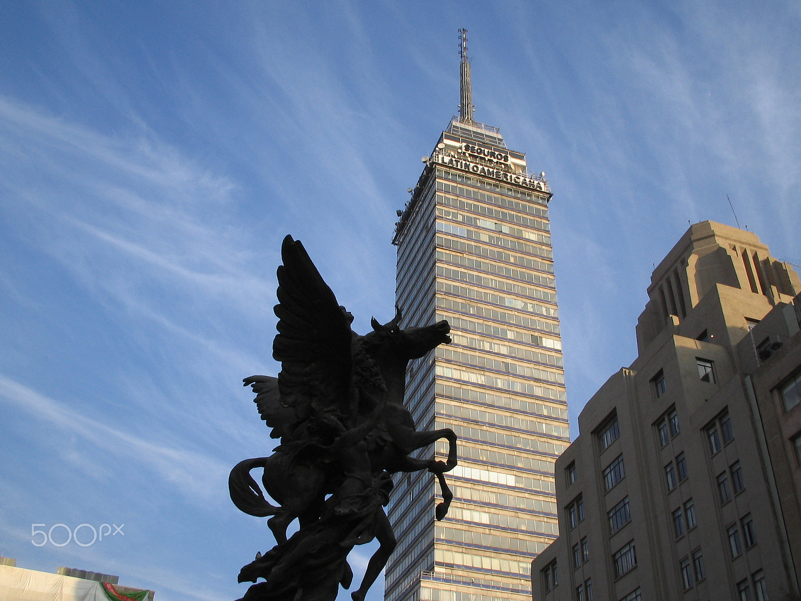 Canon DIGITAL IXUS I sample photo. Torre latinoamericana photography