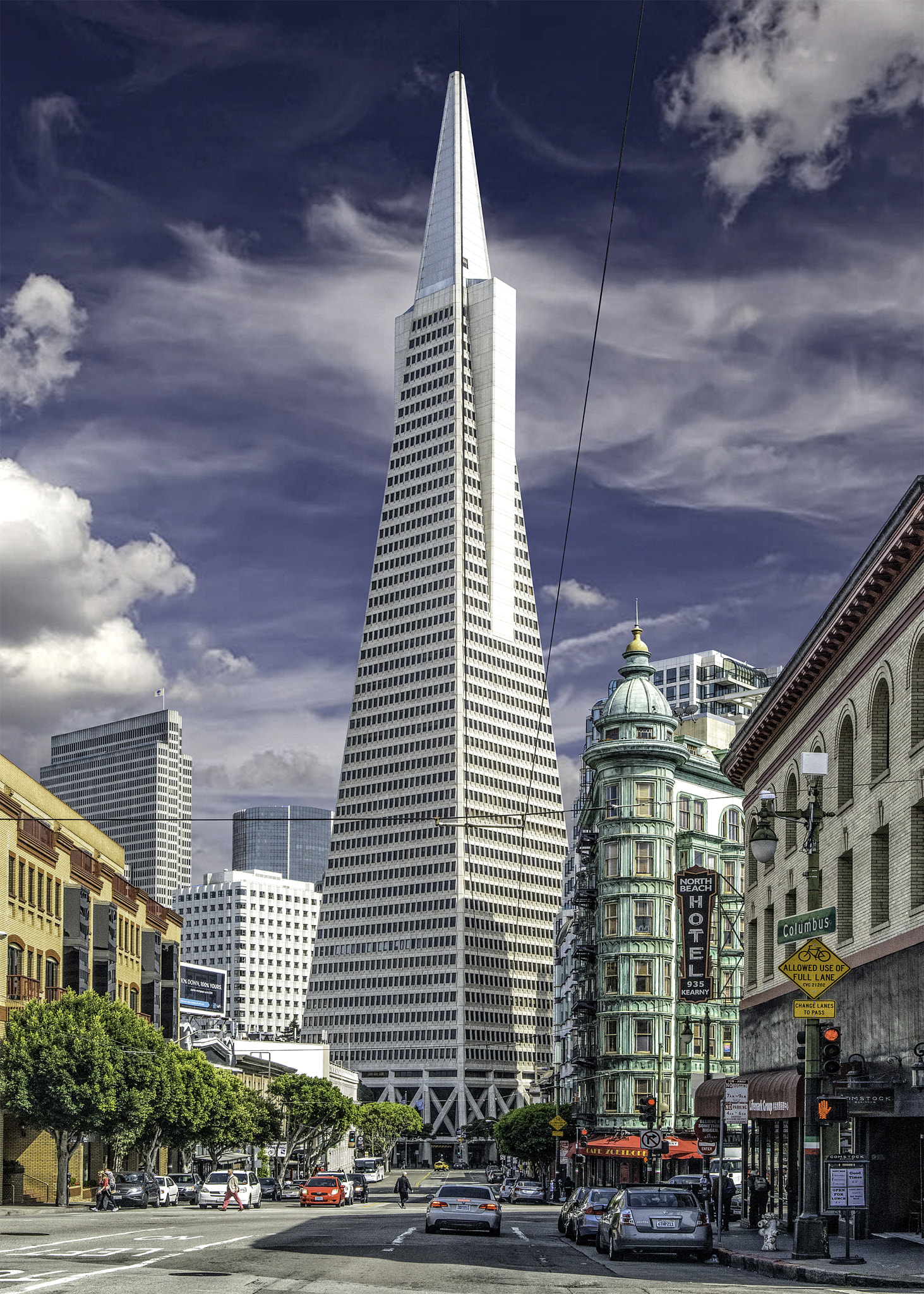 HD Pentax-DA645 28-45mm F4.5ED AW SR sample photo. Transamerica pyramid photography