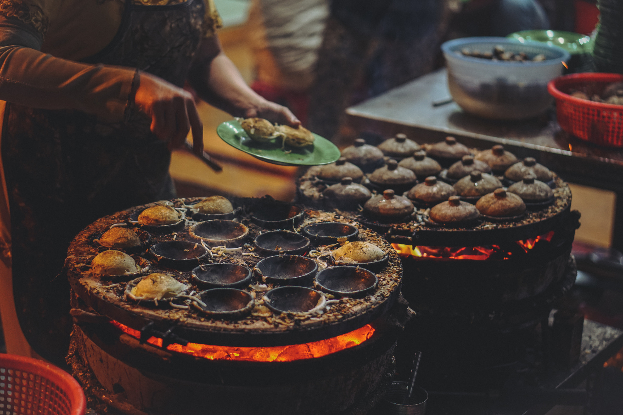 Sony a6300 + E 50mm F1.8 OSS sample photo. Fire place for night out photography