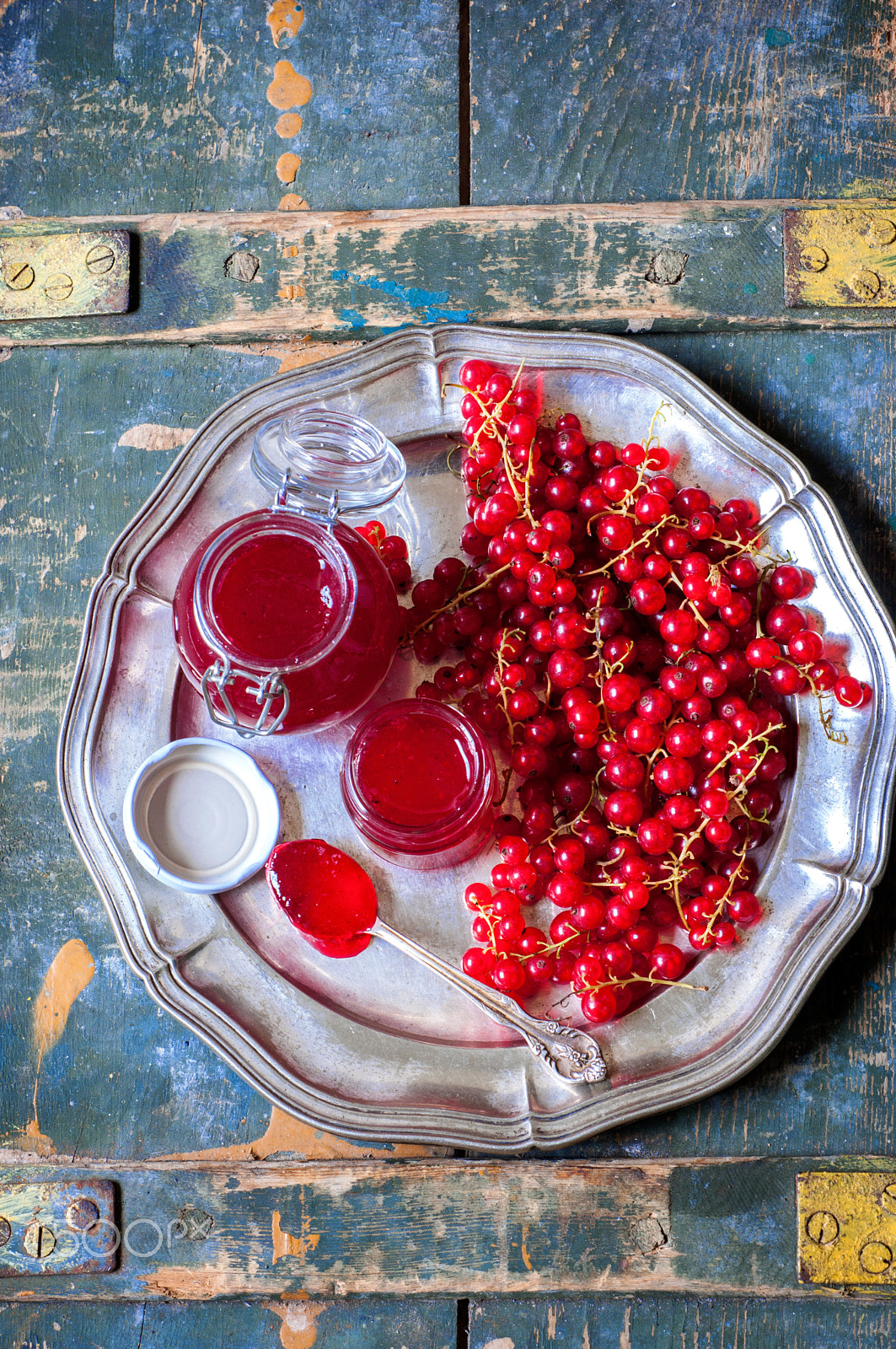 Nikon D90 sample photo. Red currants jam photography