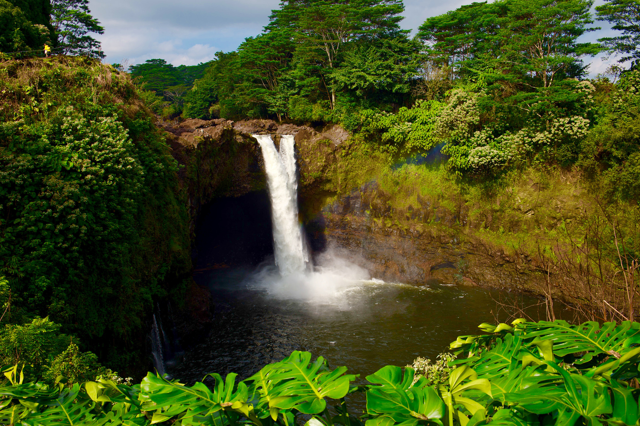 Nikon Df sample photo. Rainbow falls photography