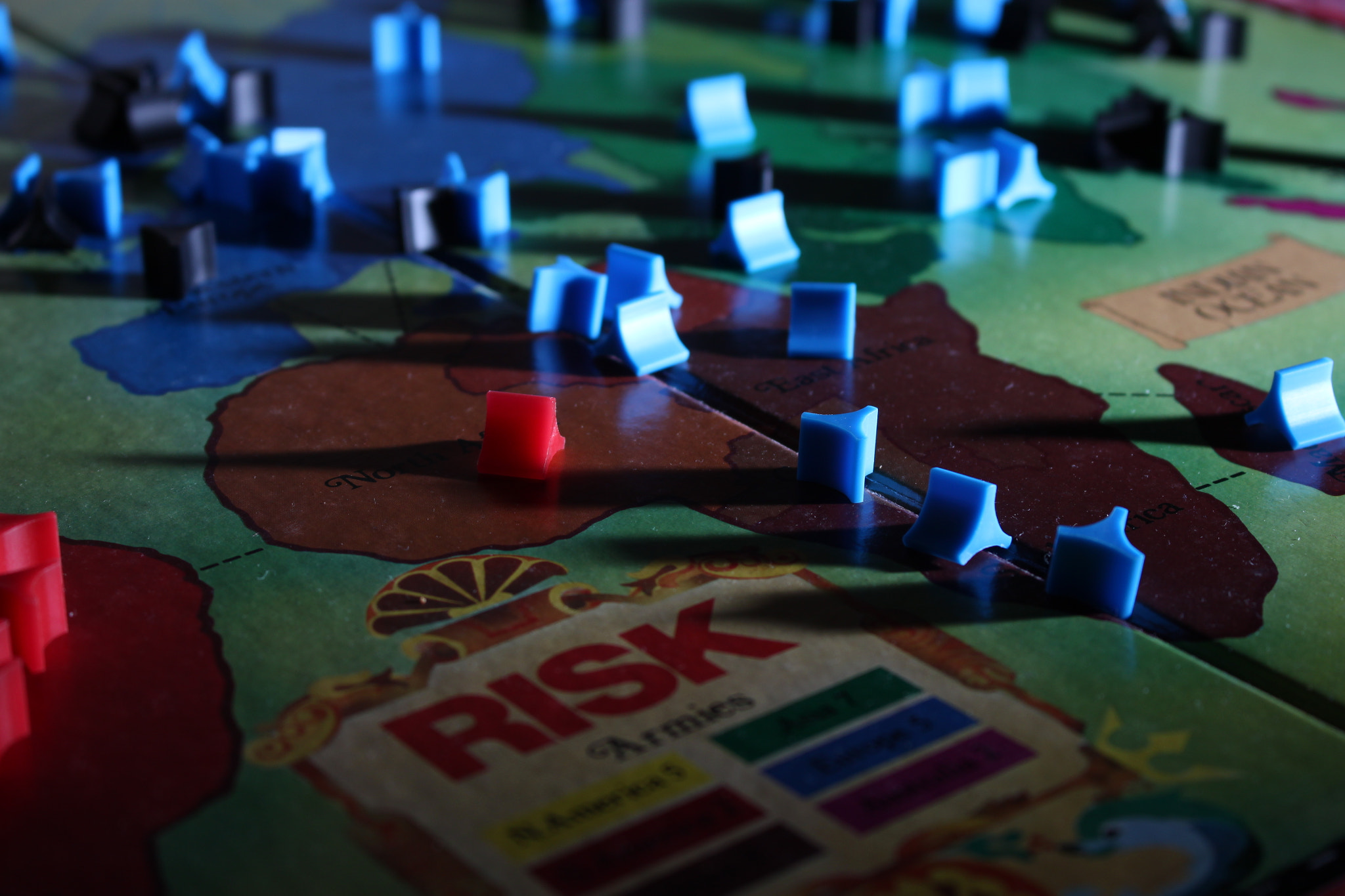 Canon EOS 500D (EOS Rebel T1i / EOS Kiss X3) sample photo. Risk board game photography