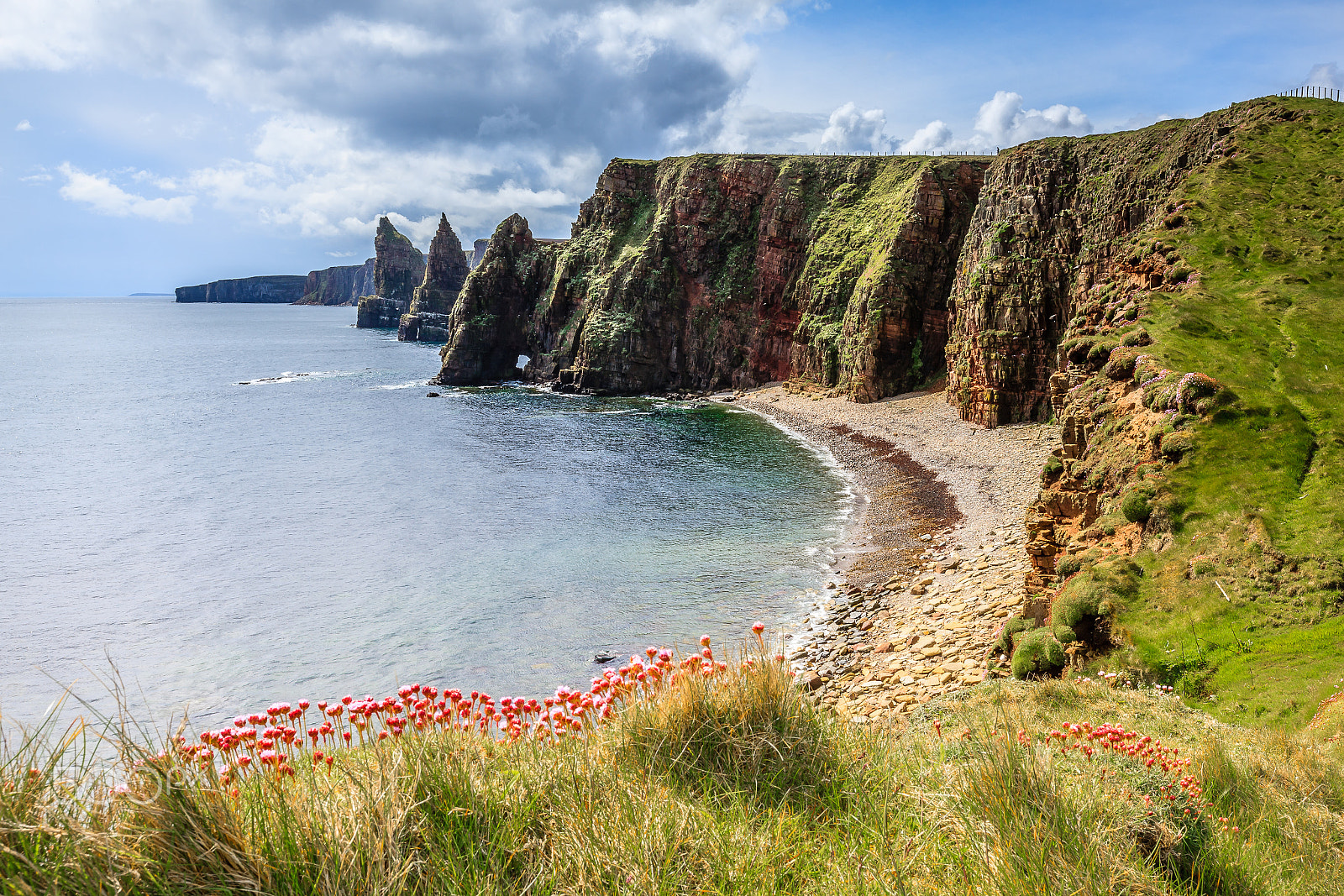 Canon EOS-1Ds Mark III sample photo. Duncansby head photography