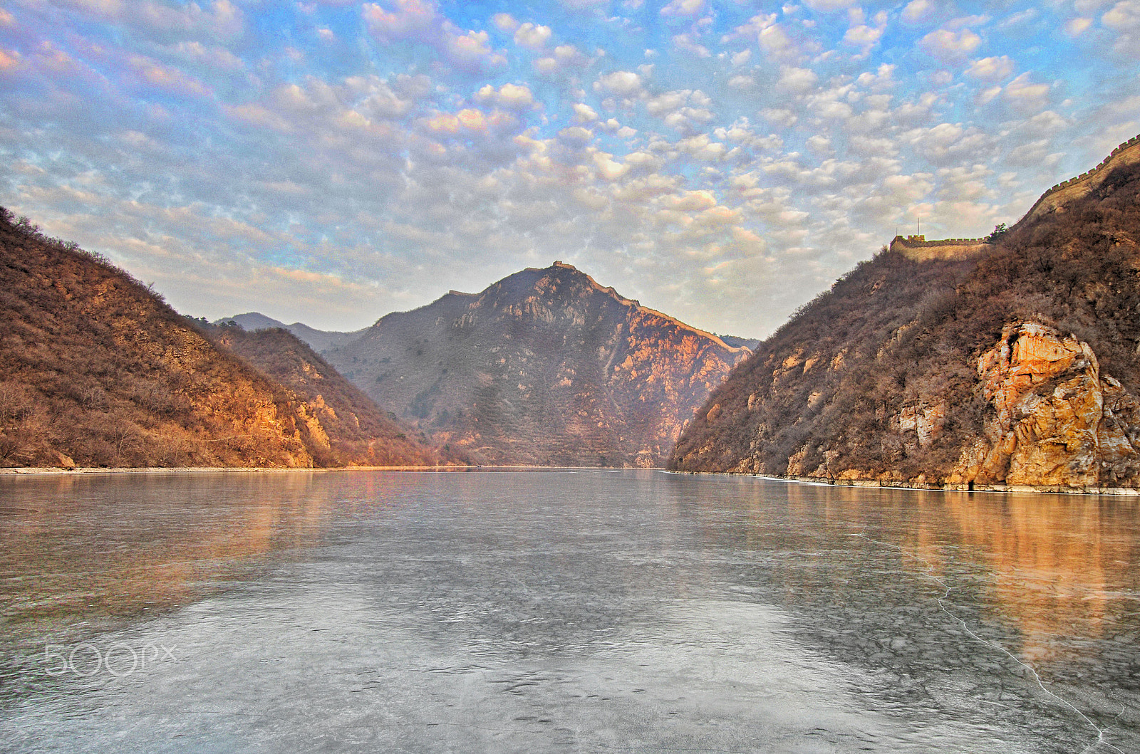 Pentax K-5 IIs sample photo. Frozen lake photography
