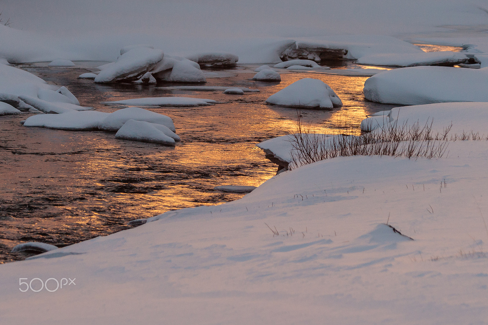 Canon EOS-1Ds Mark III sample photo. Goldener fluss photography