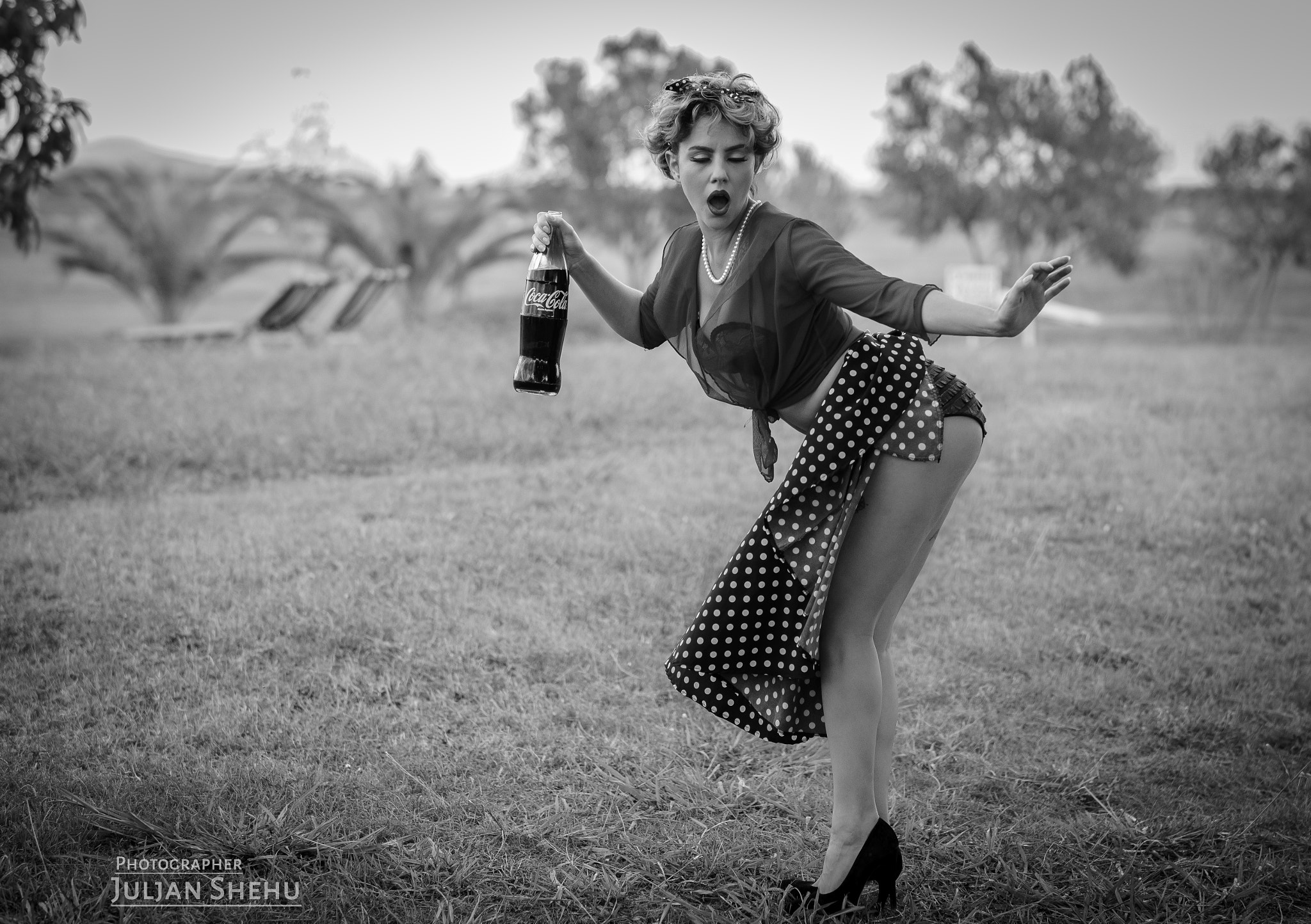 Nikon D750 + Sigma 85mm F1.4 EX DG HSM sample photo. Pin up girl photography