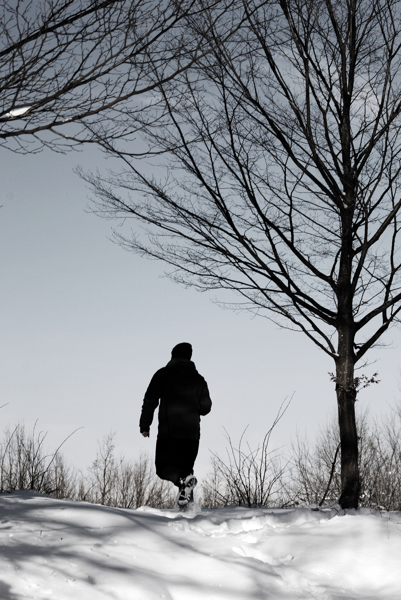 Nikon D3000 sample photo. Hiker photography
