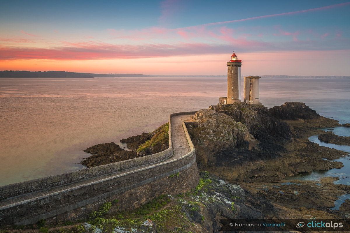 Sony a7R II + Canon EF 16-35mm F2.8L II USM sample photo. Petit minou lighthouse photography