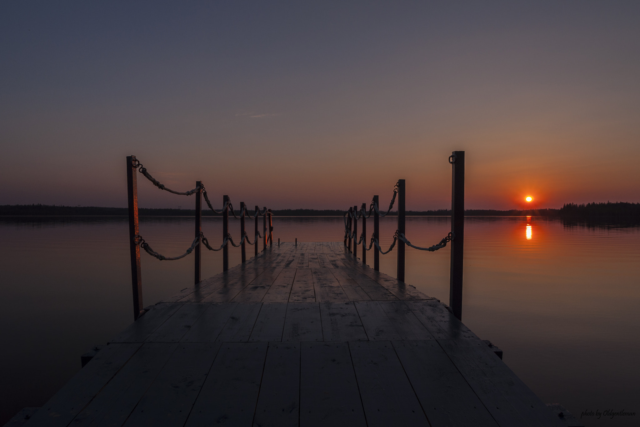Nikon D90 sample photo. Sunset on the lake photography