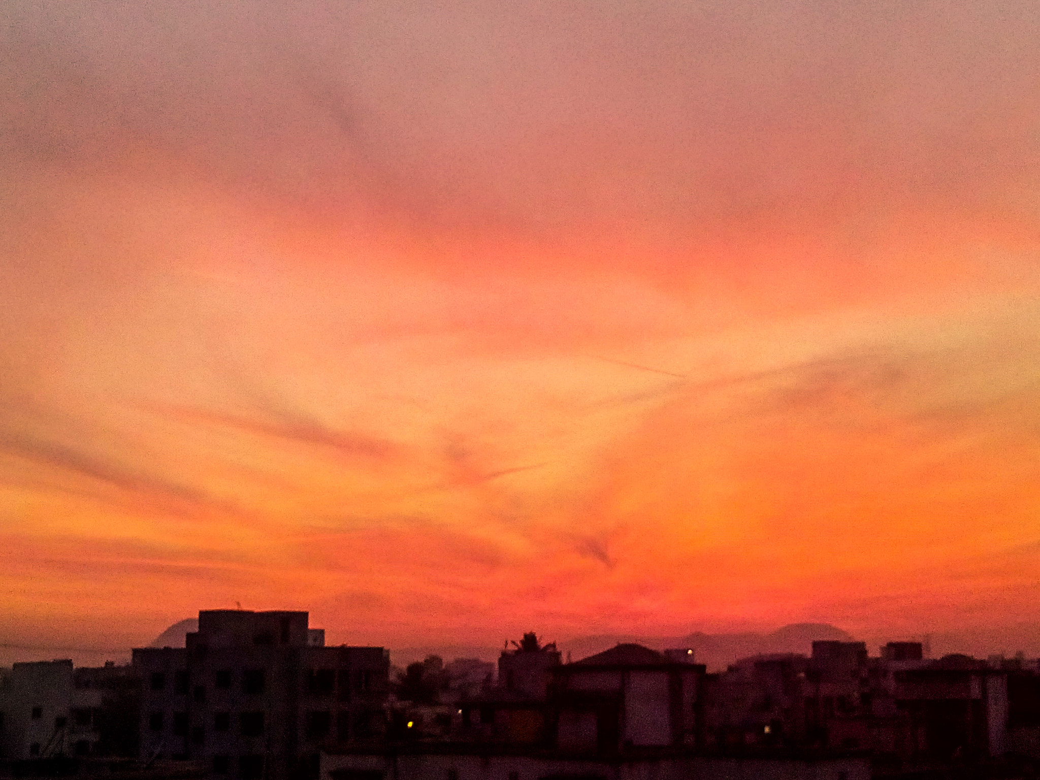 Micromax Canvas A1 sample photo. Evening lights photography
