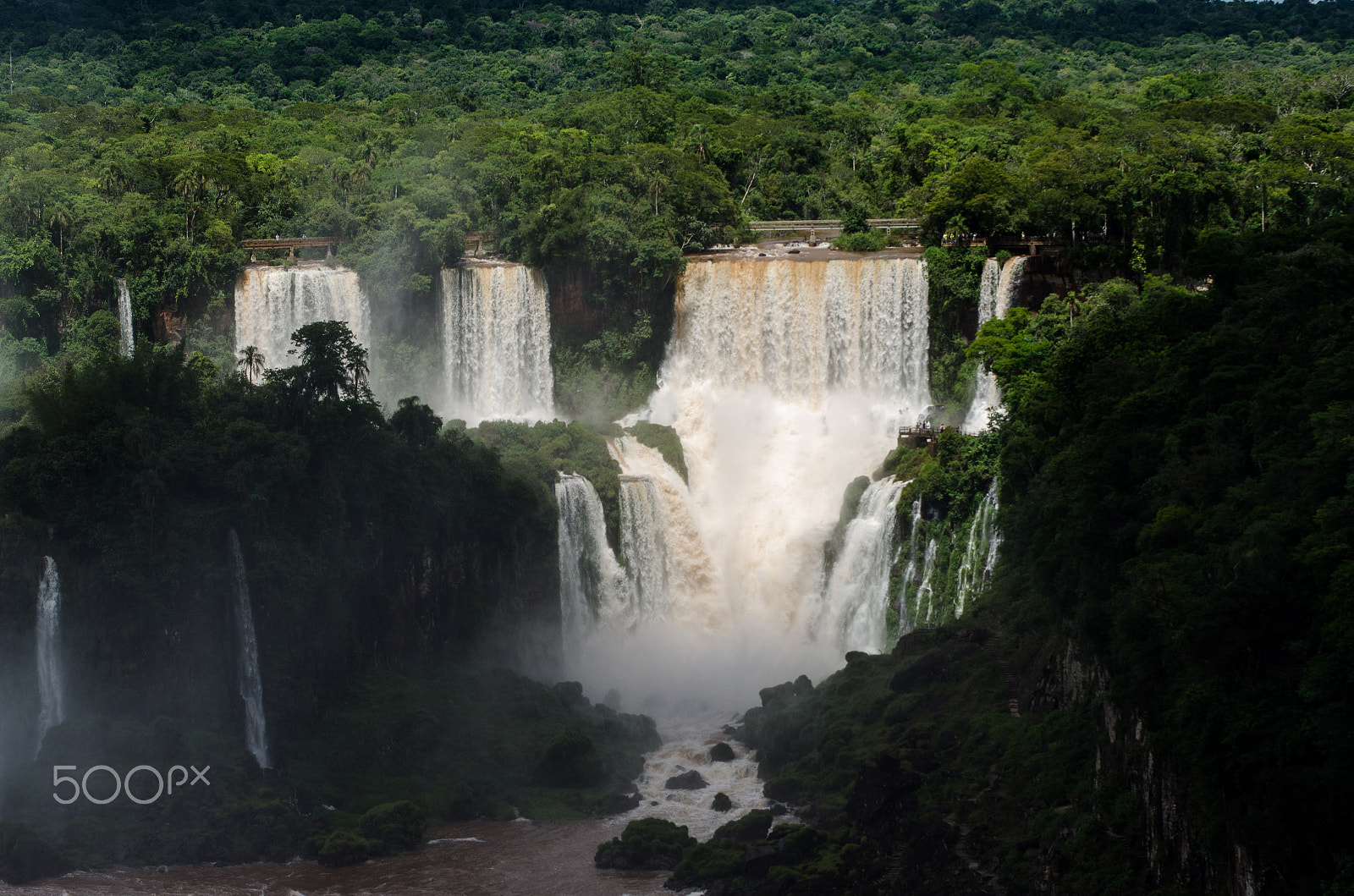 Nikon D7000 + Sigma 70-200mm F2.8 EX DG Macro HSM II sample photo. Iguazu falls photography