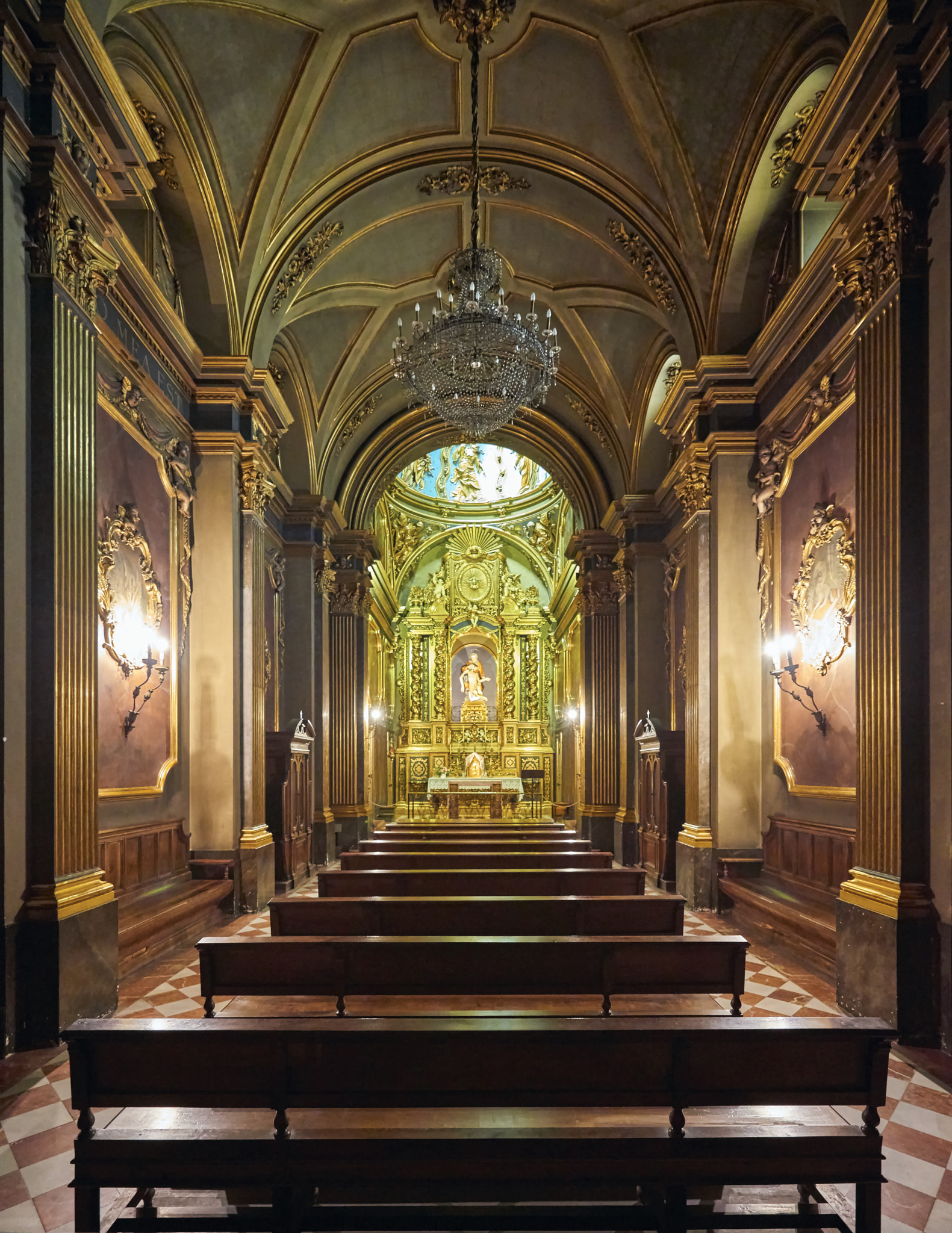 Nikon AF-S Nikkor 14-24mm F2.8G ED sample photo. Capilla de los dolores - monasterio de san juan de las abadesas photography