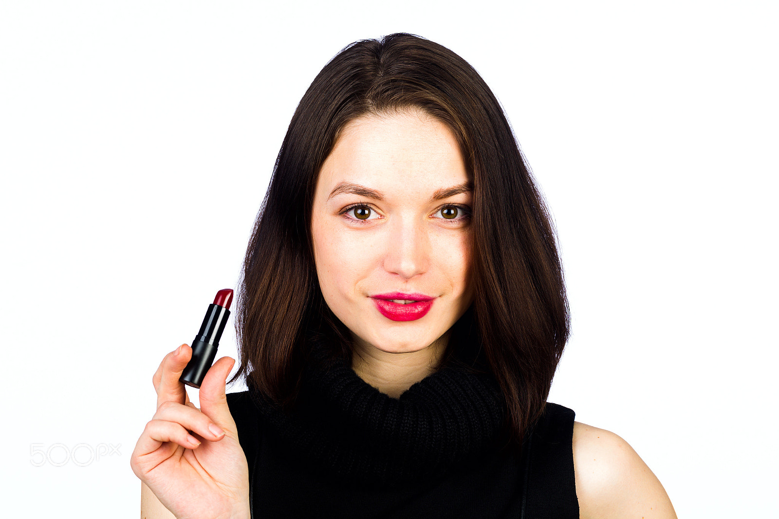Canon EOS-1D Mark IV sample photo. Young girl makes a make-up photography
