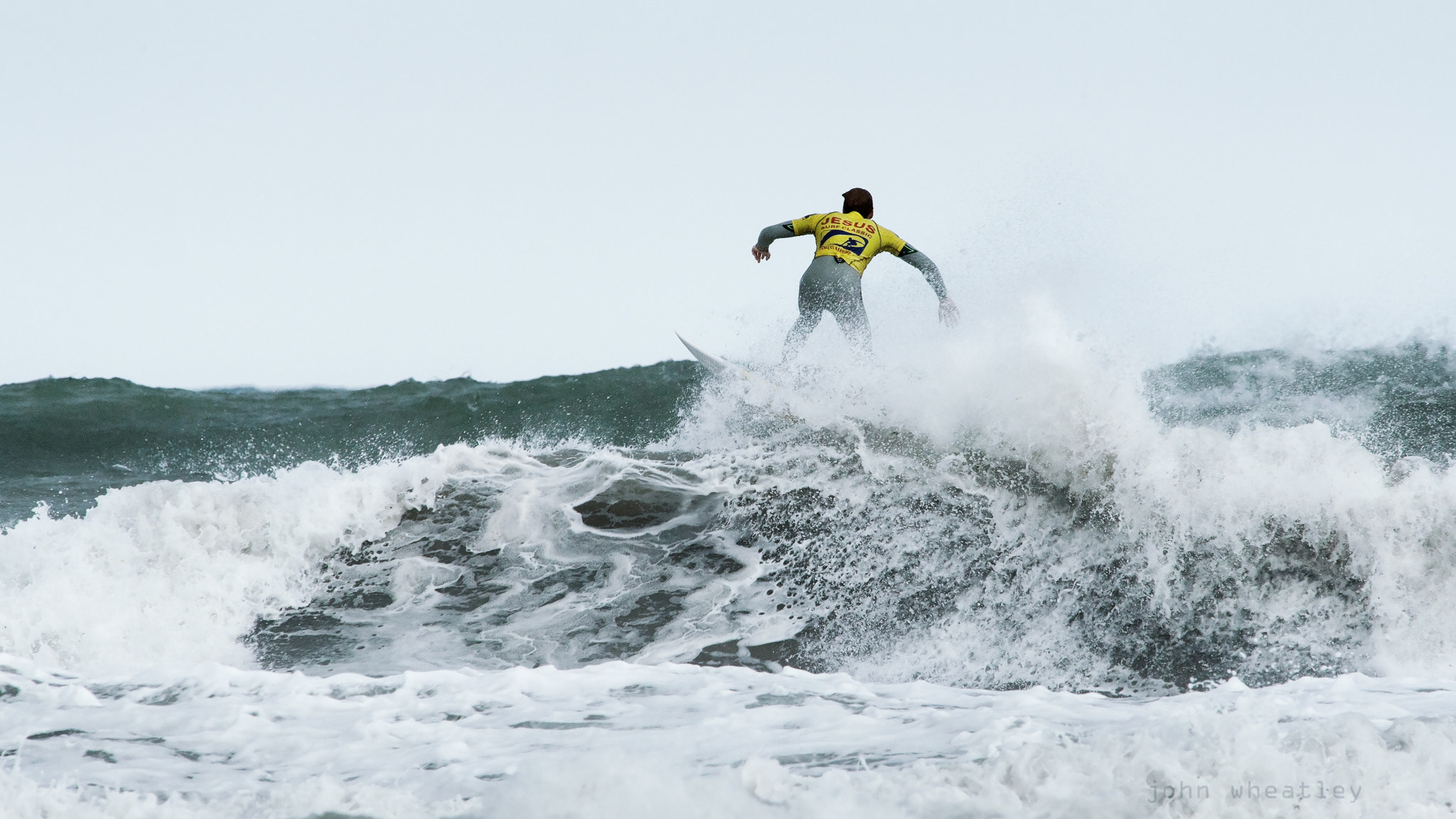 Canon EOS-1D Mark III + Canon EF 300mm f/2.8L sample photo. 11-0138.jpg-cold water surfer. photography