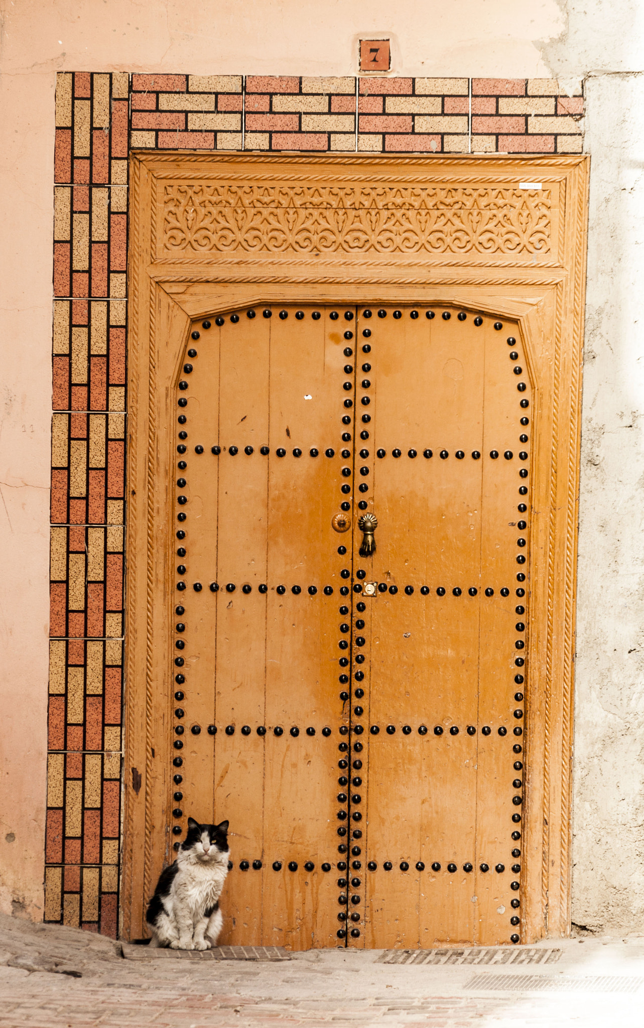 Nikon D90 sample photo. Door in marrakech photography