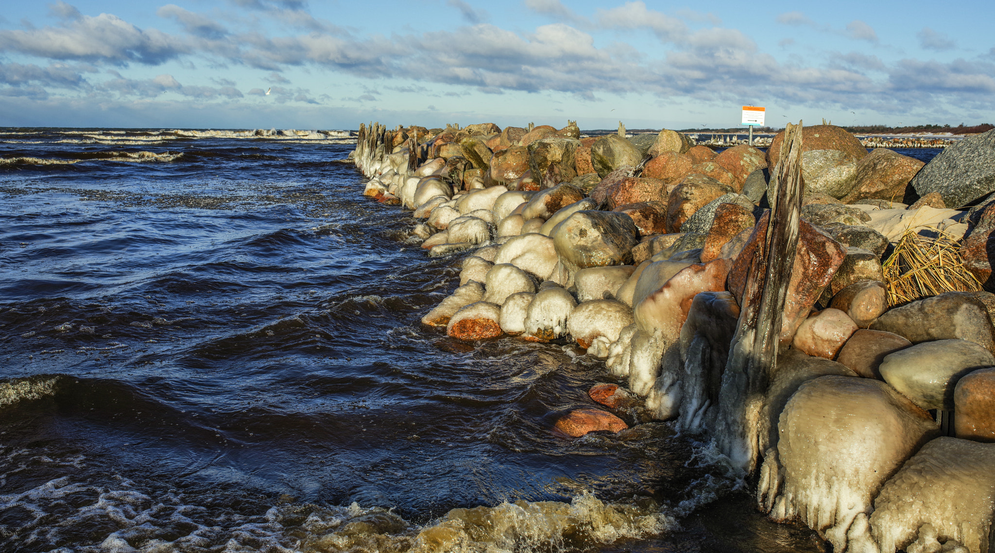 Pentax K-1 sample photo. Freezing lithuania photography