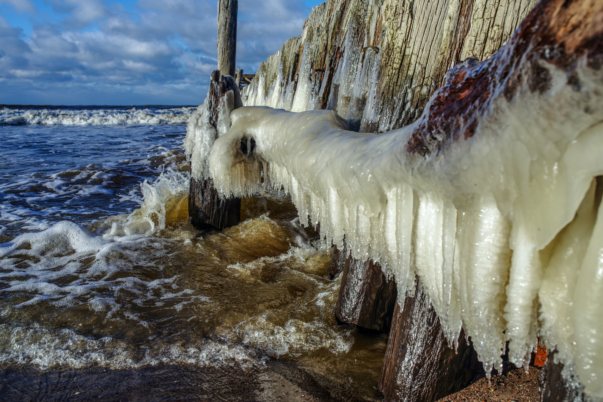 Pentax K-1 sample photo. Freezing lithuania photography