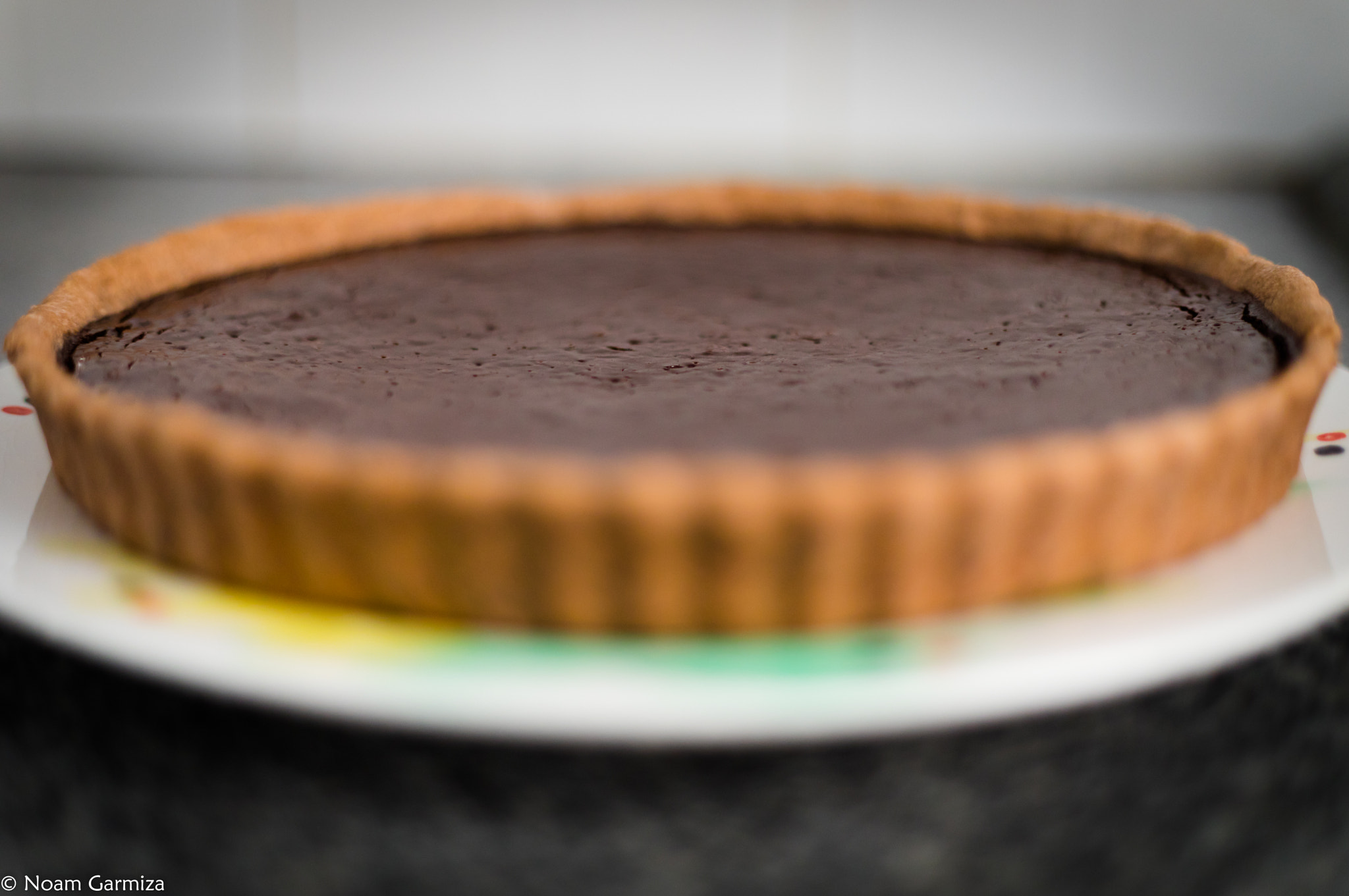Canon EF 50mm F1.8 II sample photo. Chocolate tart photography