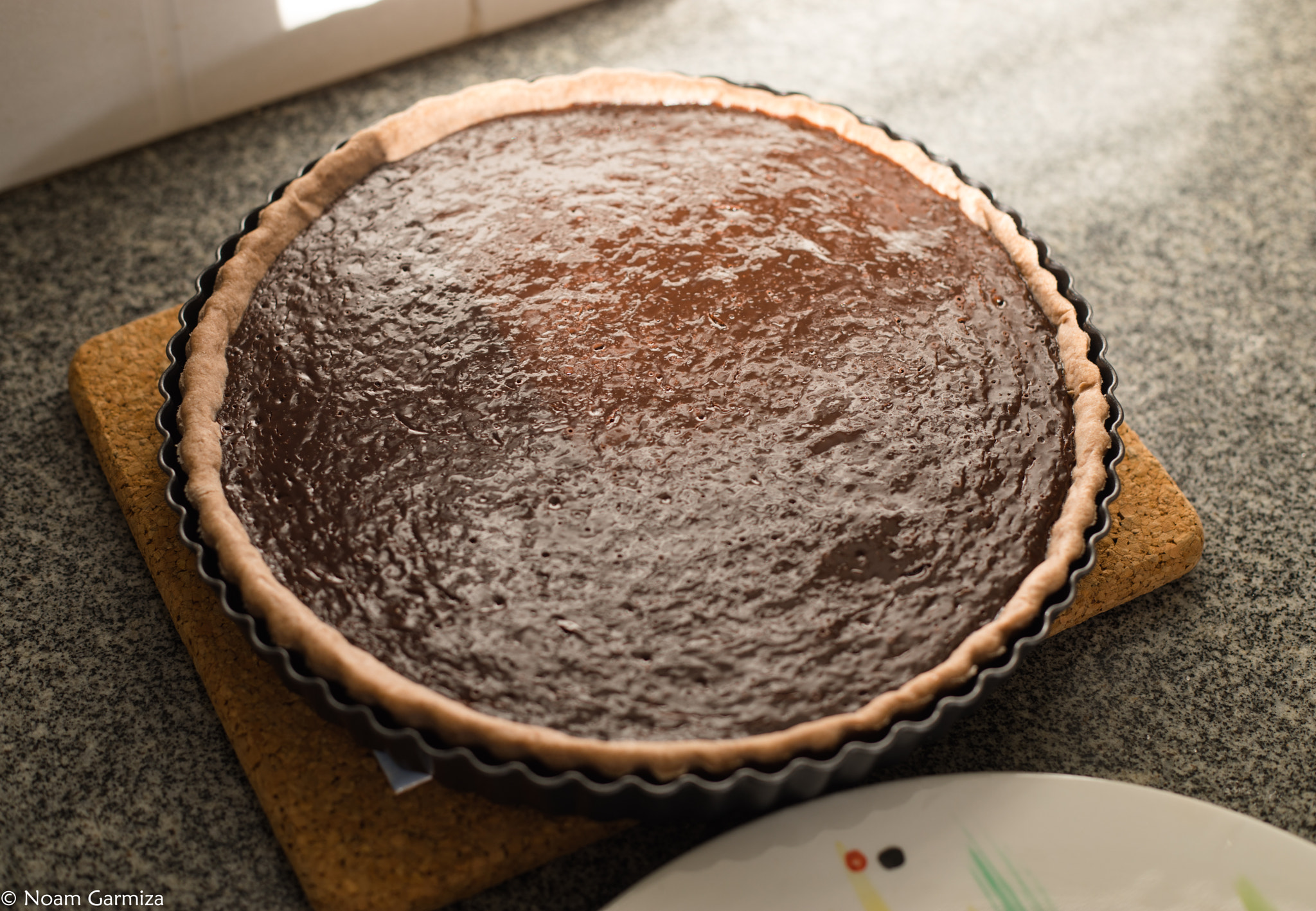 Canon EF 50mm F1.8 II sample photo. Chocolate tart photography