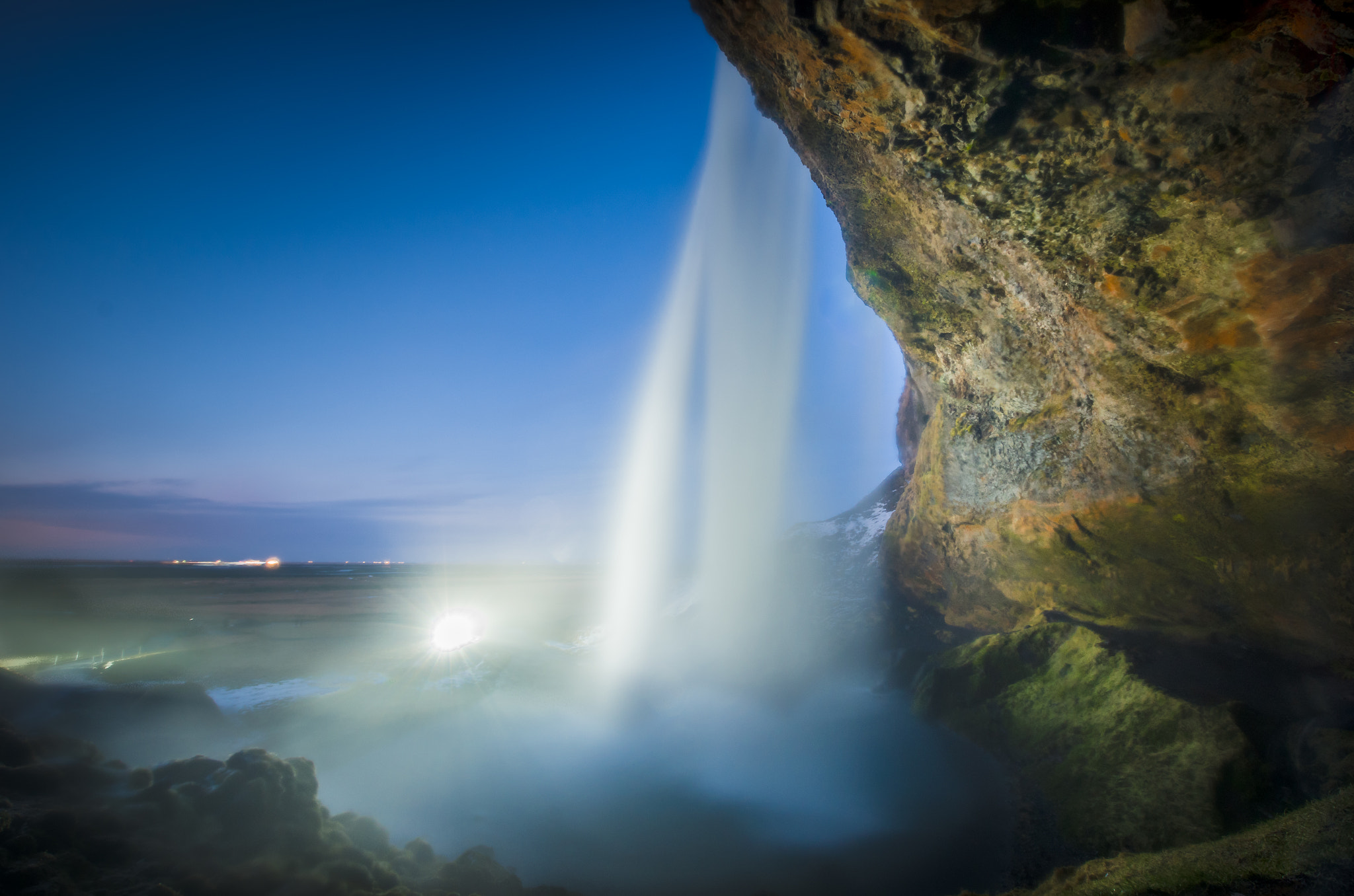 Sigma 10-20mm F3.5 EX DC HSM sample photo. Behind seljalandsfoss, iceland ii photography