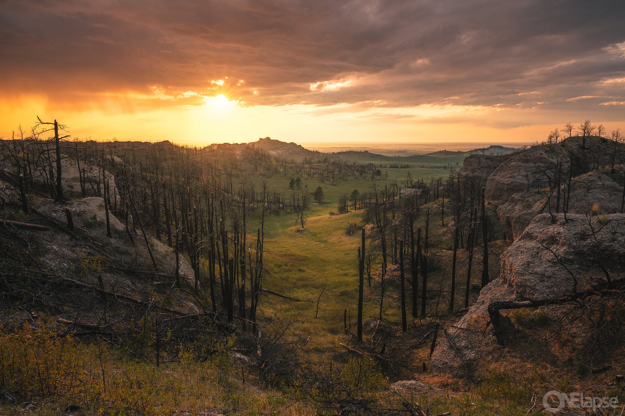 Sony a7R II sample photo. Chadron sunset photography