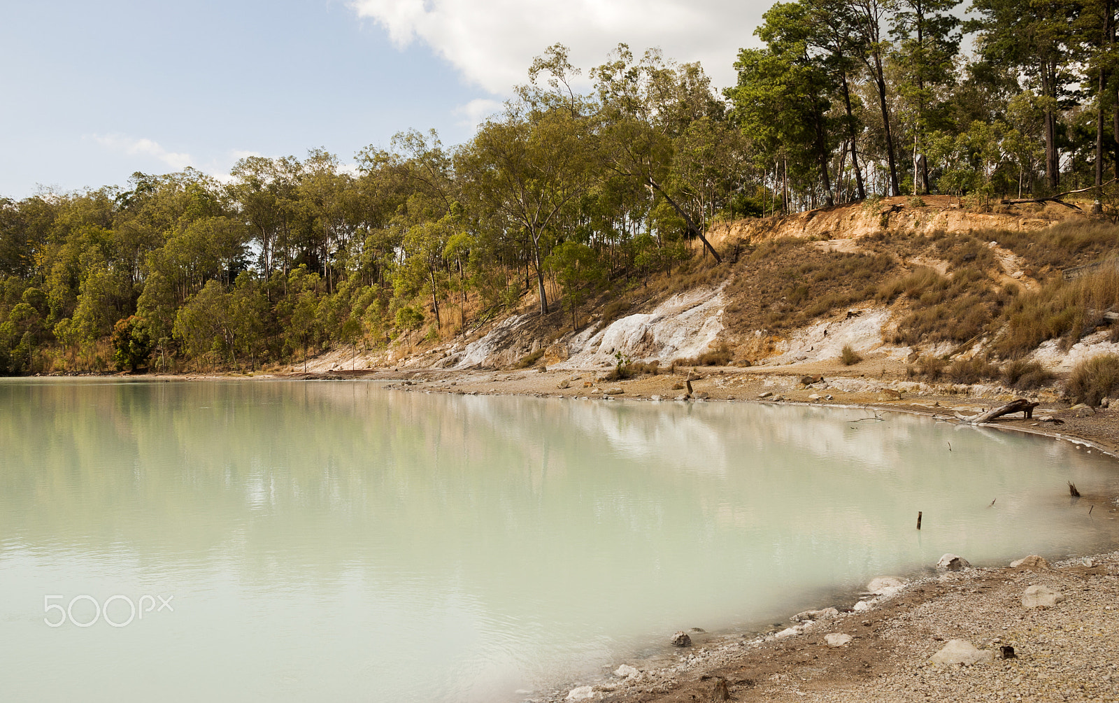Nikon D200 sample photo. Tecuamburro volcano - volcanic crater lagoon photography