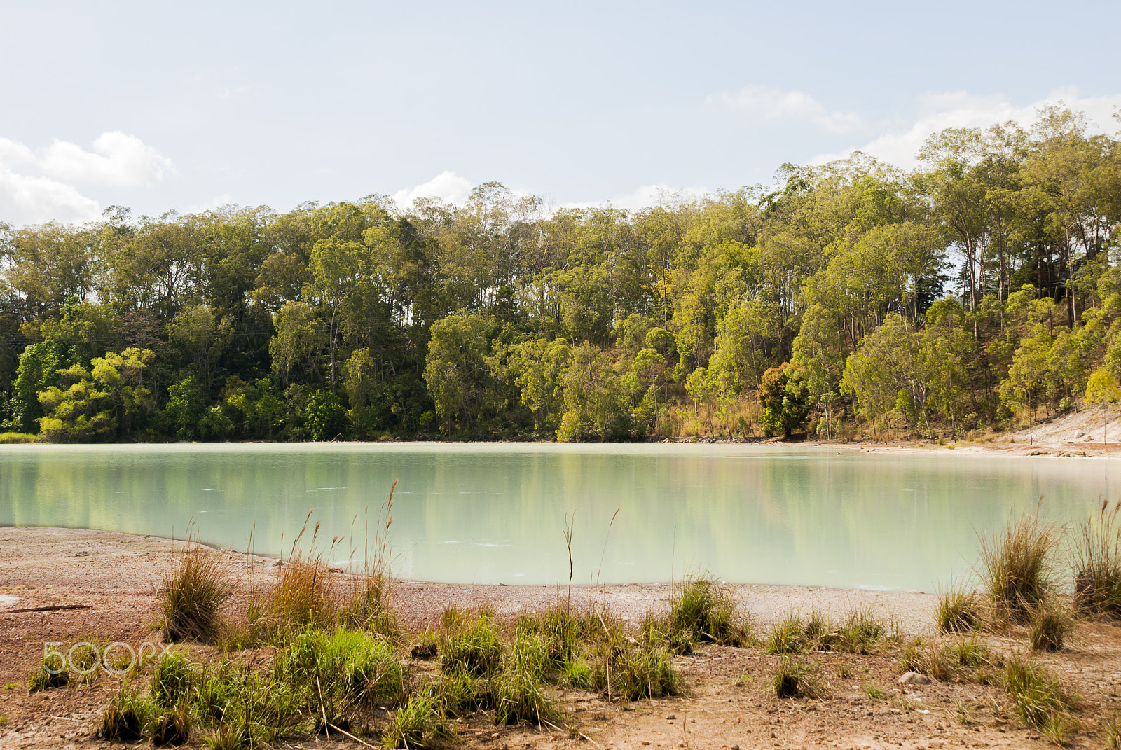 Nikon D200 sample photo. Tecuamburro volcano - volcanic crater lagoon photography