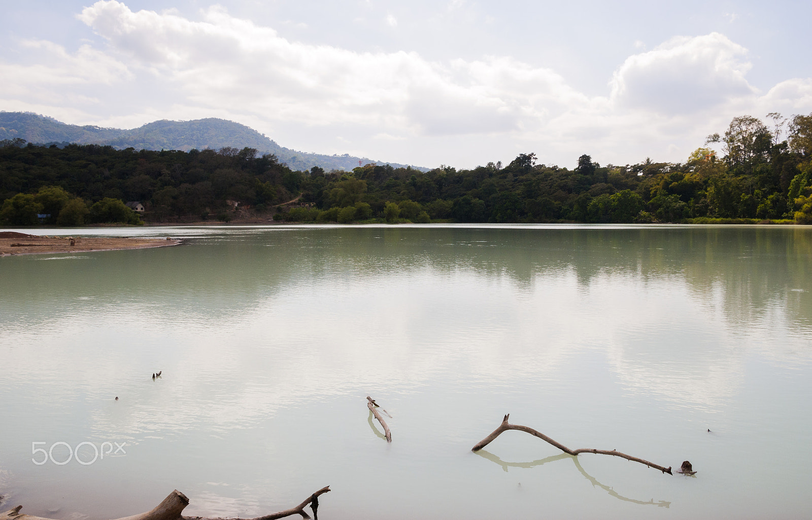 Nikon D200 sample photo. Tecuamburro volcano - volcanic crater lagoon photography