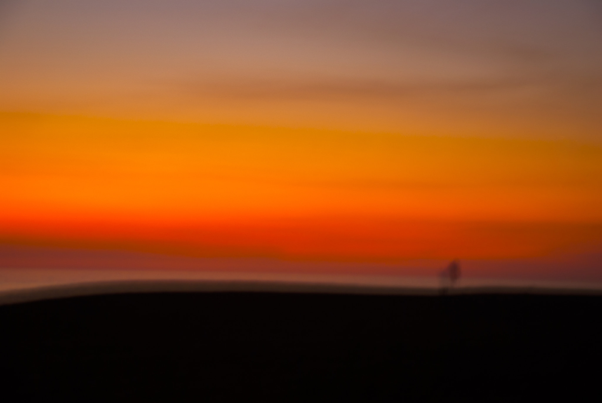 Nikon D200 sample photo. Sunset rider on pacific coast photography