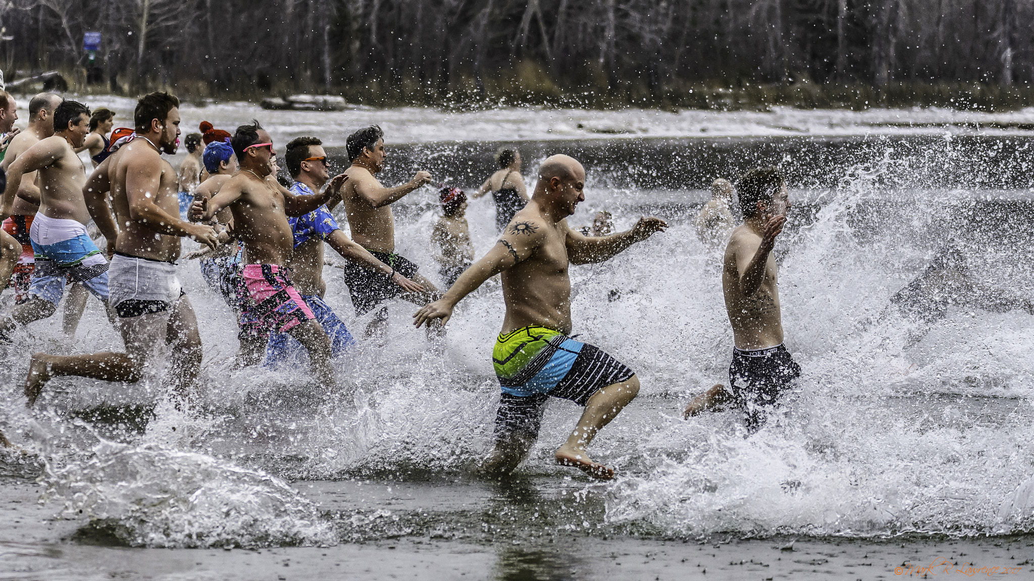 Sigma 150-600mm F5-6.3 DG OS HSM | S sample photo. Summerland penticton polar bear swim photography
