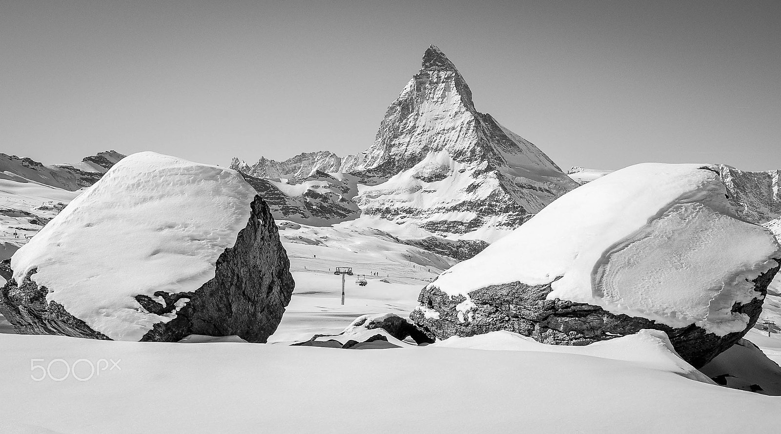 Nikon D80 sample photo. Matterhorn mezi kameny photography