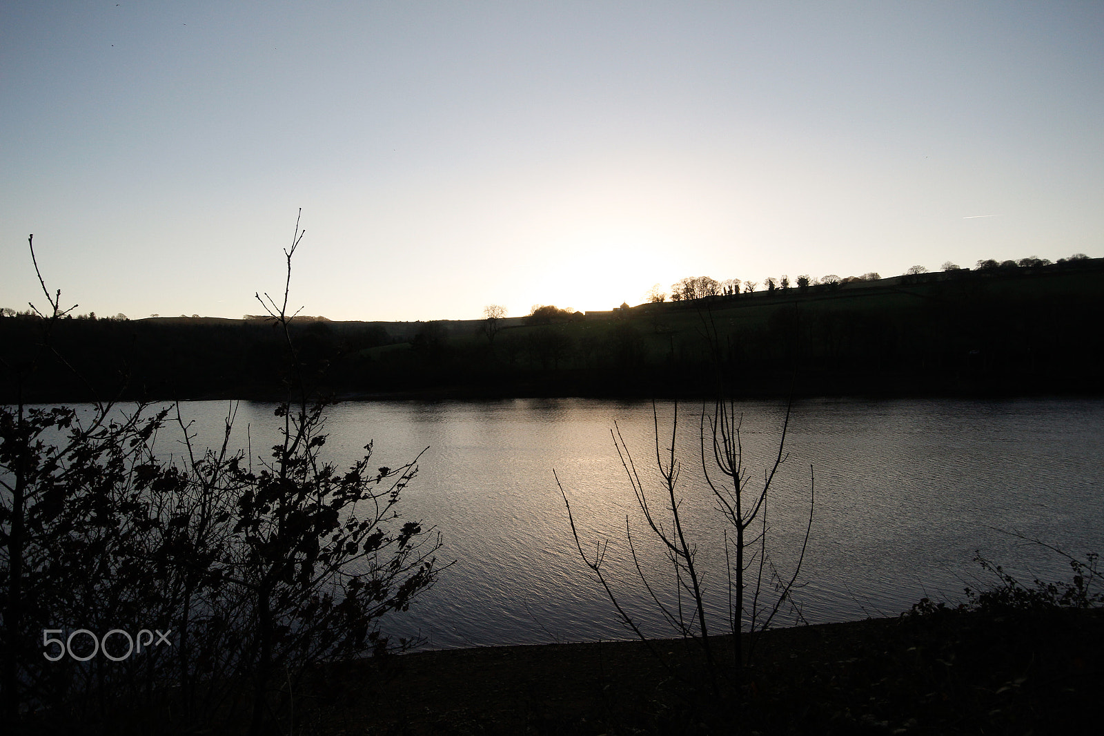 Canon EOS 700D (EOS Rebel T5i / EOS Kiss X7i) + Sigma 10-20mm F4-5.6 EX DC HSM sample photo. Sunset on the reservoir photography