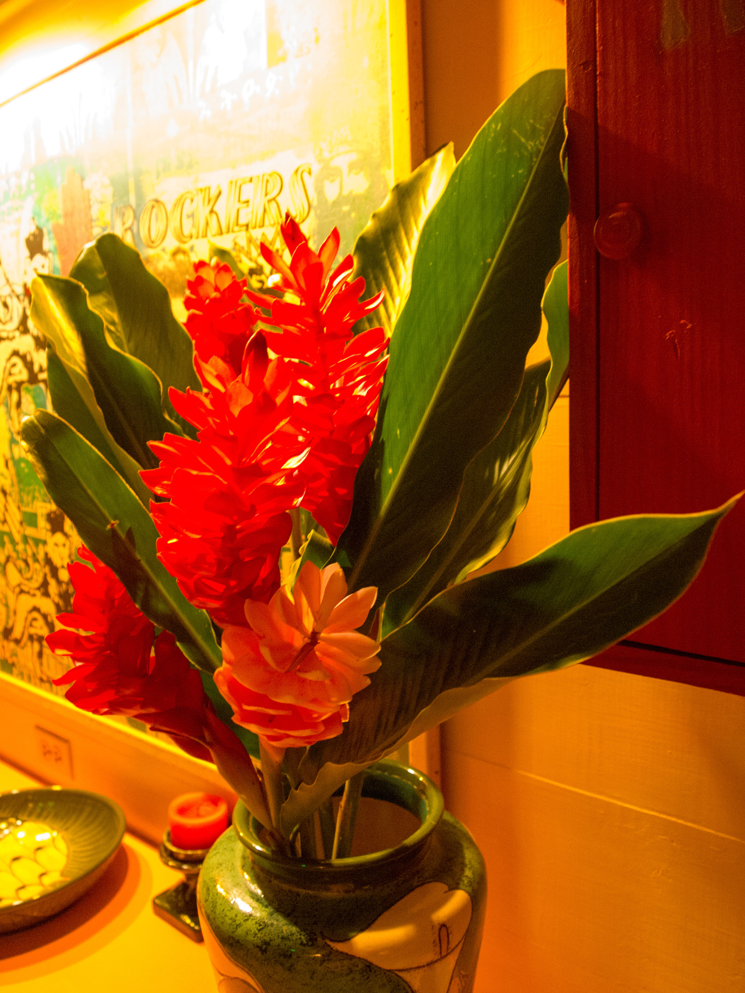 Olympus PEN E-PL1 sample photo. Butterfly flower vase photography