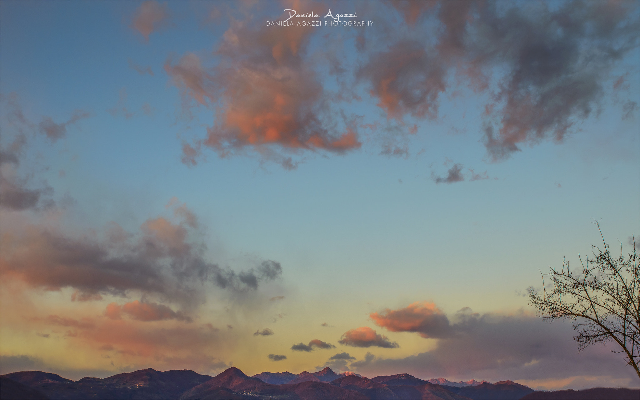 Tamron SP 24-70mm F2.8 Di VC USD sample photo. Clouds at sunset photography