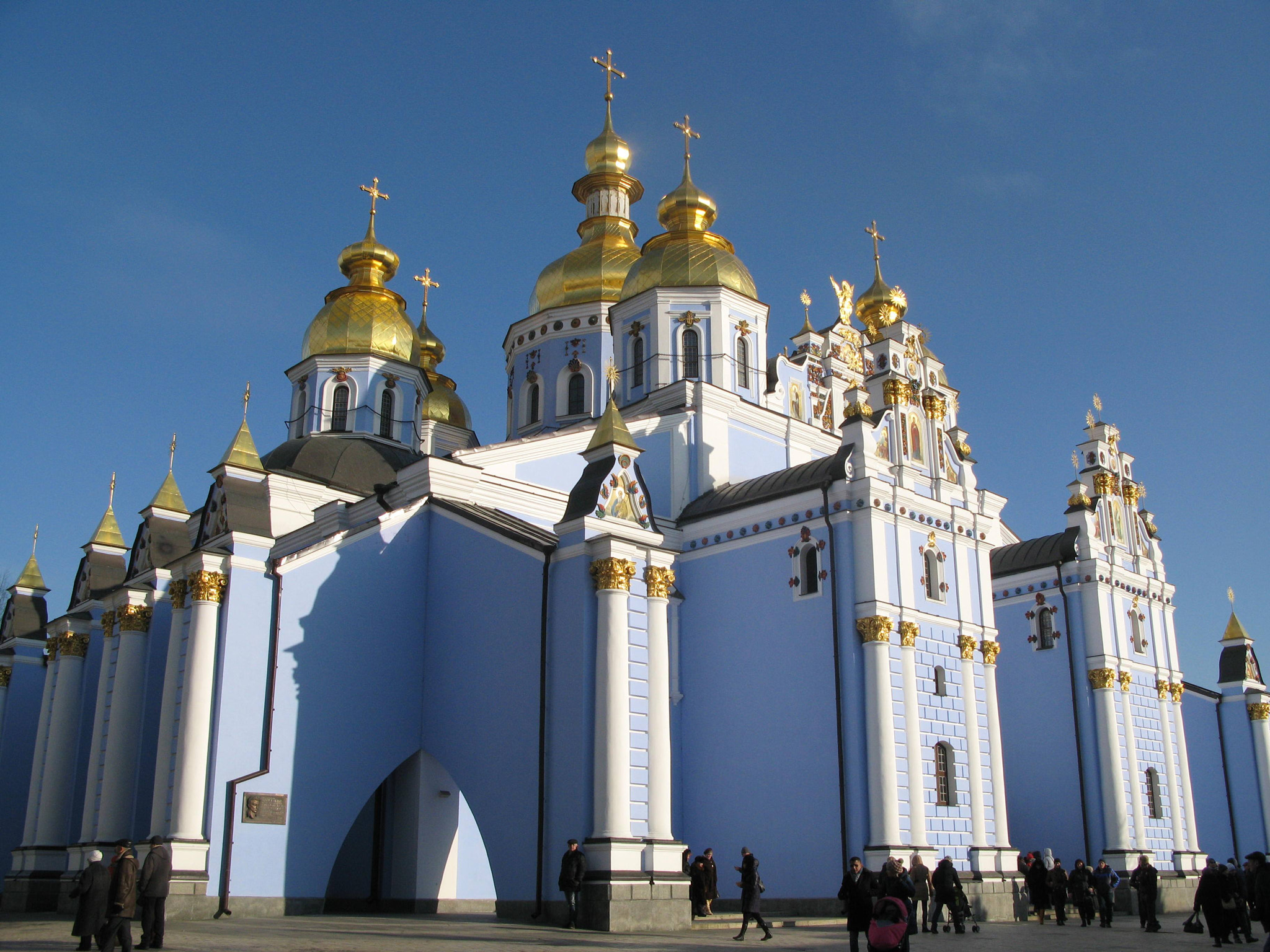Canon POWERSHOT G7 sample photo. Michael's golden-domed monastery photography