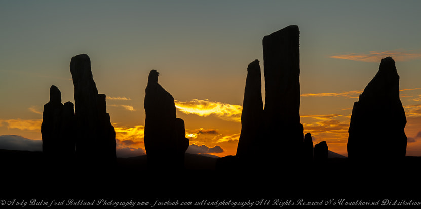 Canon EOS 5D Mark II sample photo. Calanish stones on lewis. ancient stonehenge style monument on the isle of lewis. photography