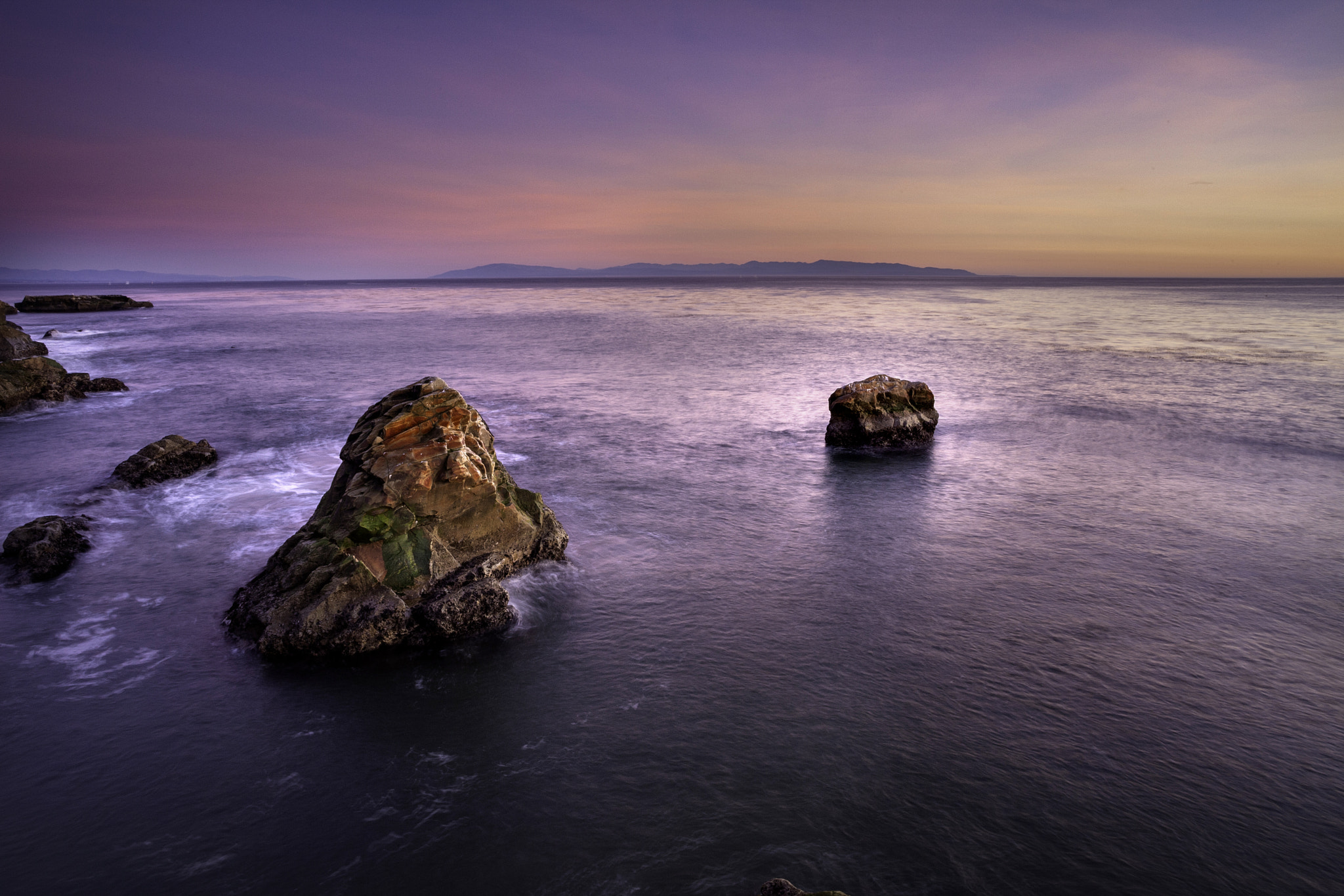 Canon EF 24mm F2.8 sample photo. Pyramid rock on the bay photography