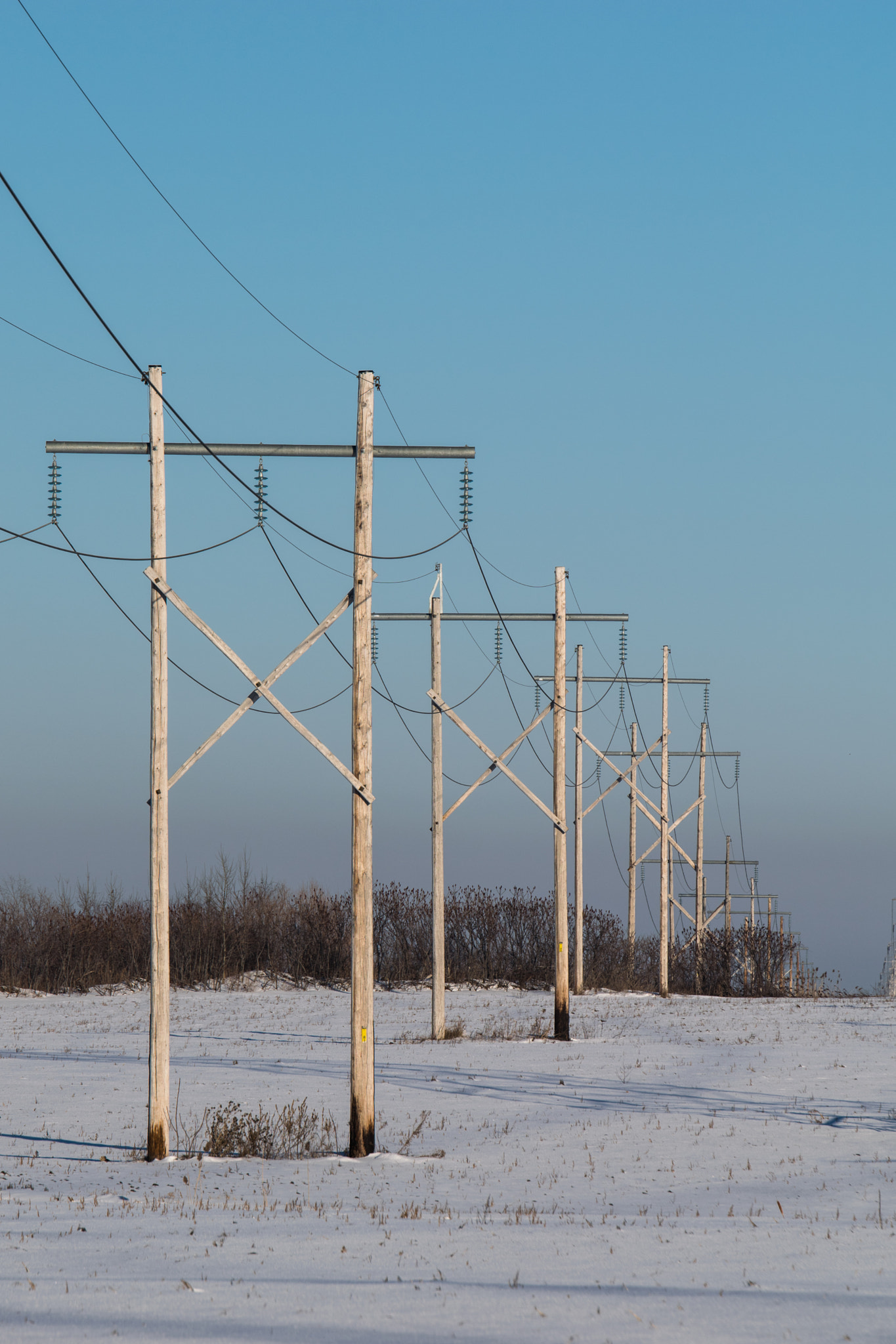 Nikon AF-S Nikkor 70-200mm F2.8G ED VR II sample photo. Electrcityinwinter002 photography
