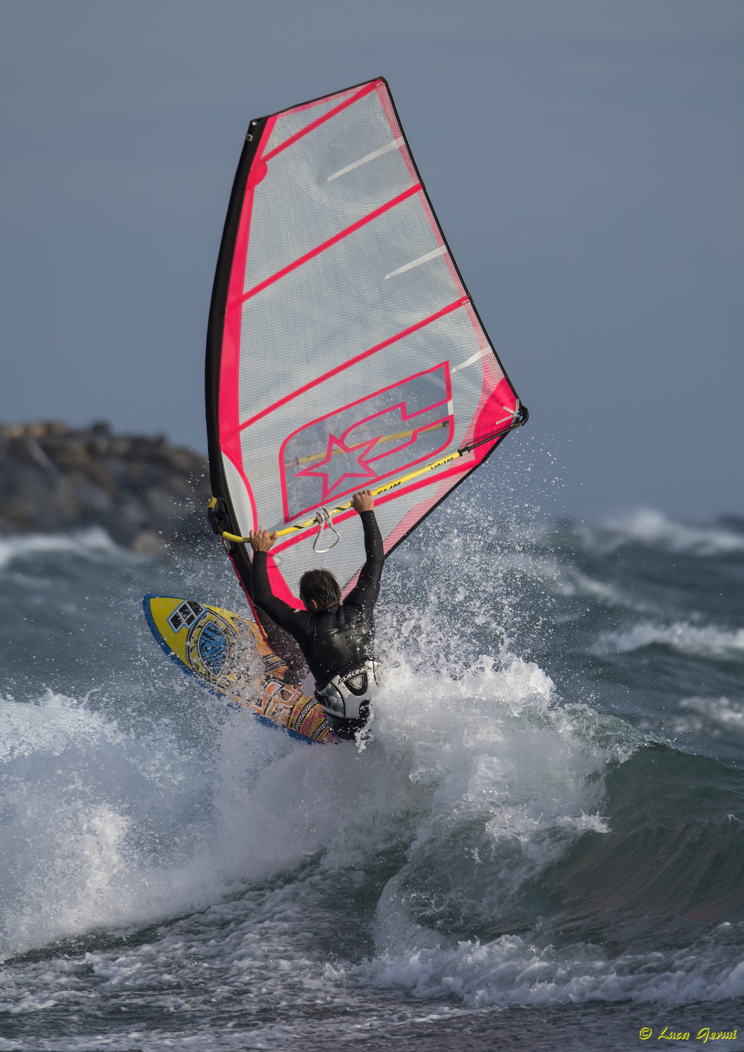 Sigma 150-600mm F5-6.3 DG OS HSM | S sample photo. Windsurf photography