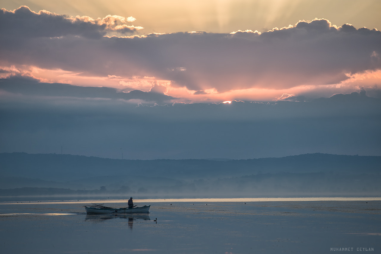 Nikon AF-S Nikkor 70-200mm F4G ED VR sample photo. Sunset photography