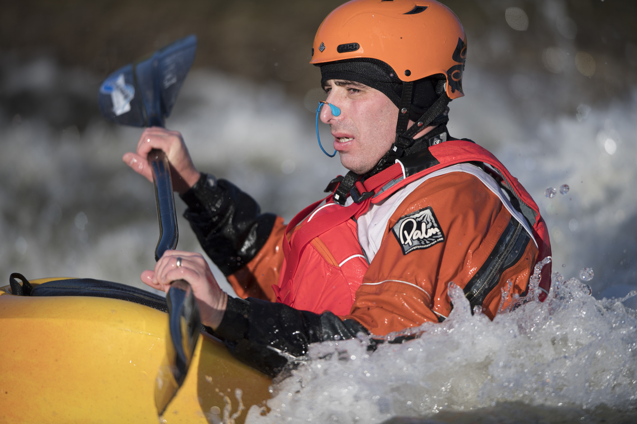 Nikon D5 sample photo. Kayak photography