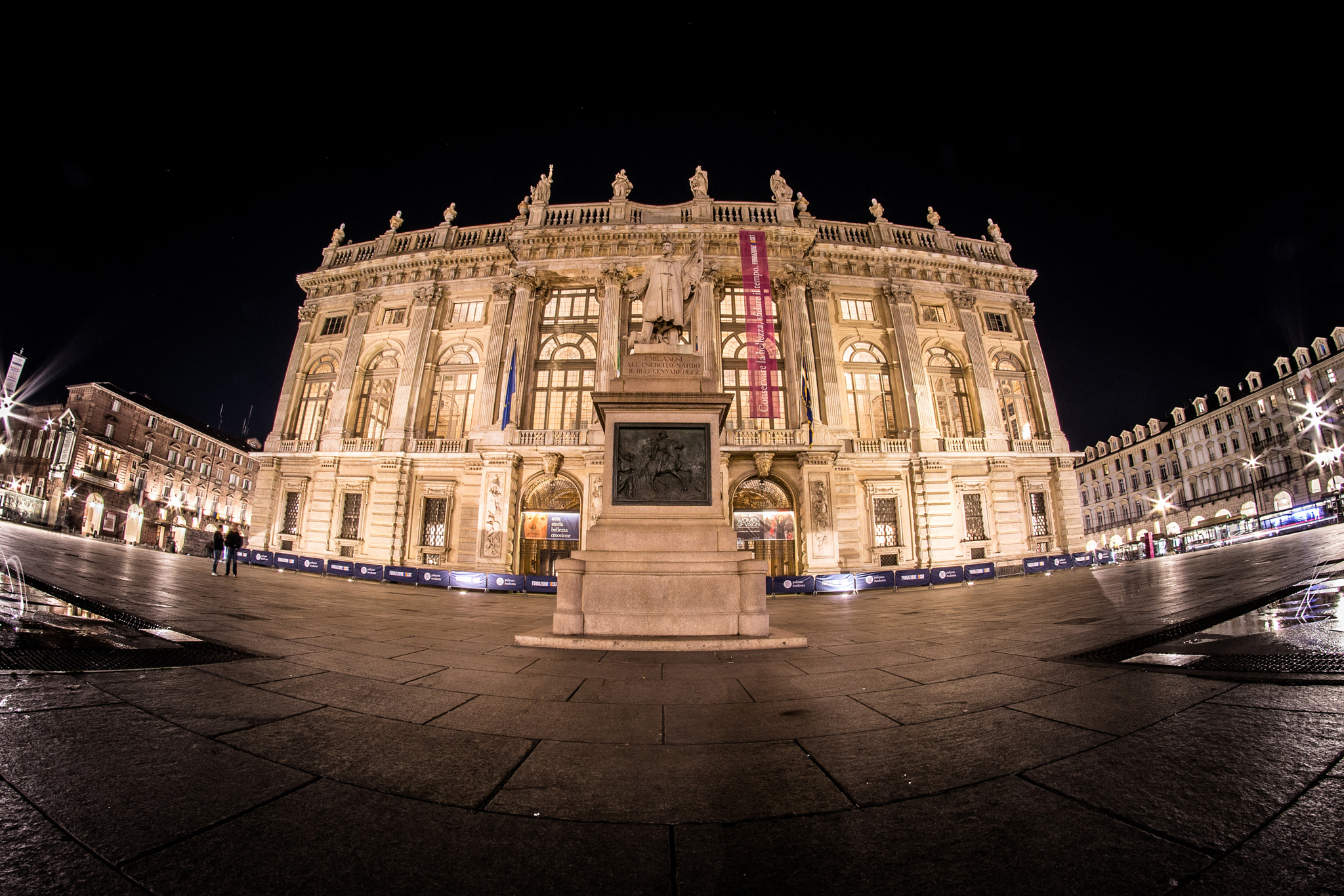 Nikon D610 + Samyang 8mm F3.5 Aspherical IF MC Fisheye sample photo. Palazzo madama photography