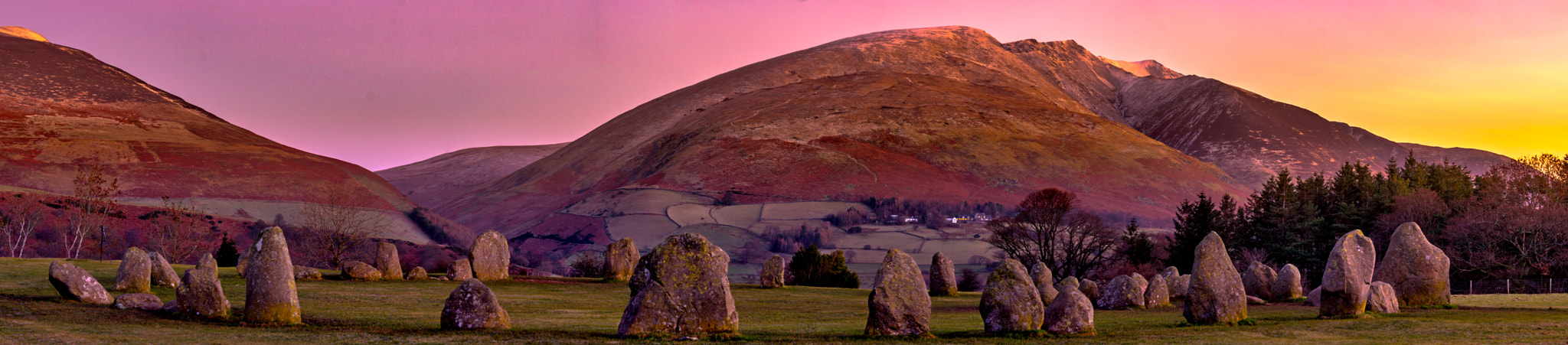 Sony a7R + Sony E 55-210mm F4.5-6.3 OSS sample photo. Castlerigg stone circle. photography