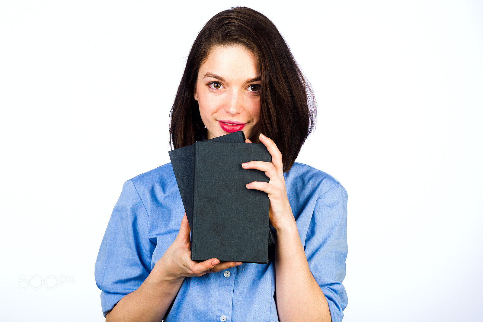 Canon EOS-1D Mark IV sample photo. Young girl with books photography