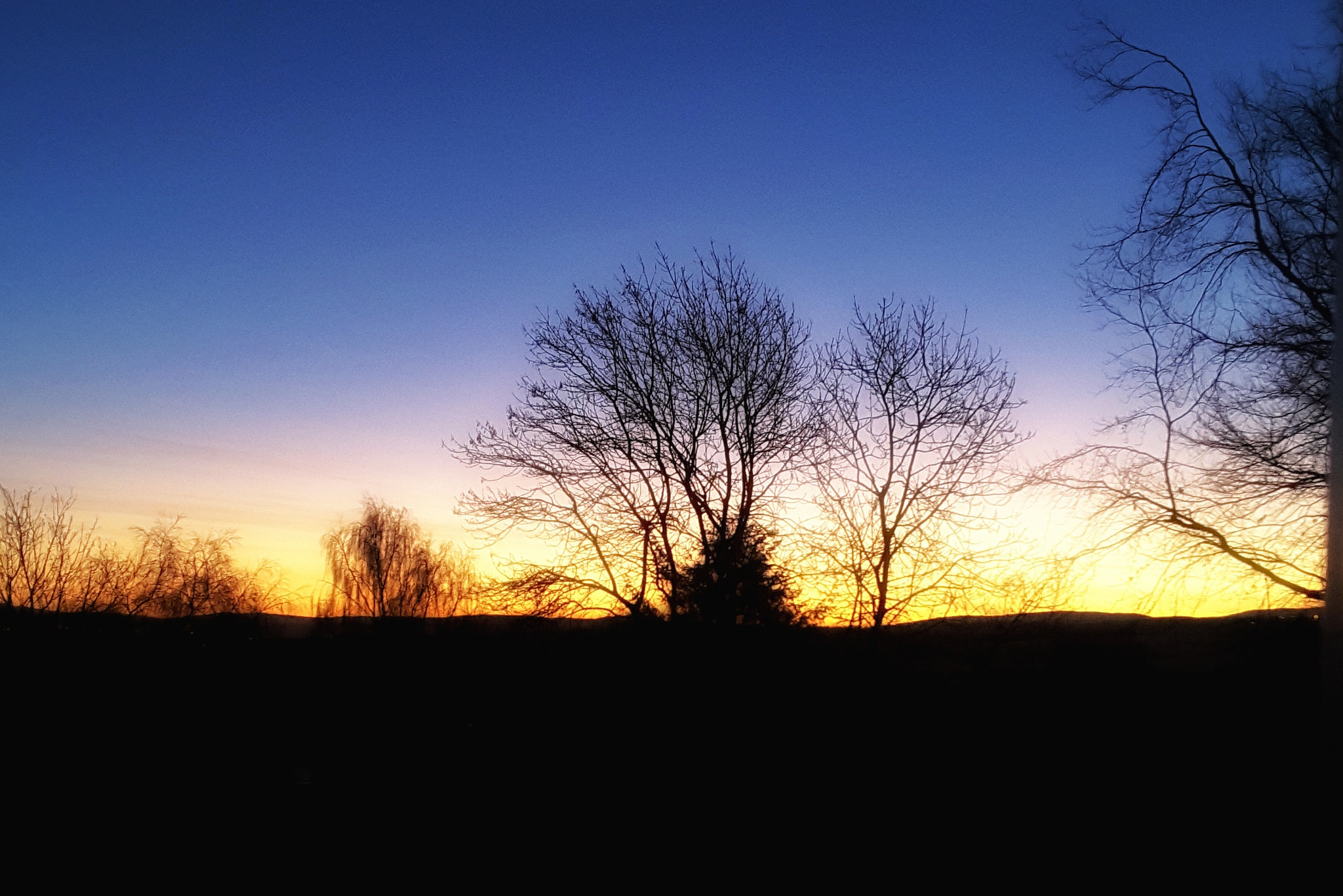 Samsung Galaxy Tab S2 9.7 sample photo. Dawn sunrise over ayrshire hills photography
