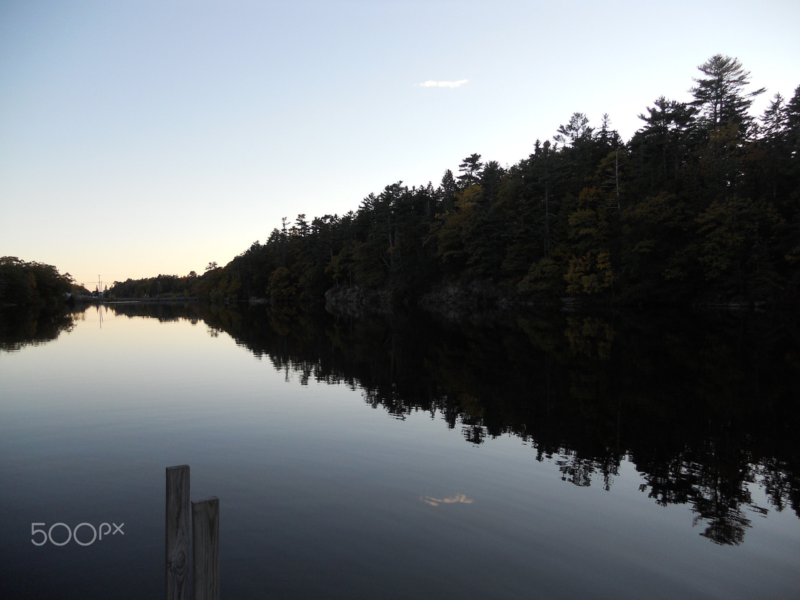 Nikon Coolpix S3000 sample photo. Maine lake reflection photography