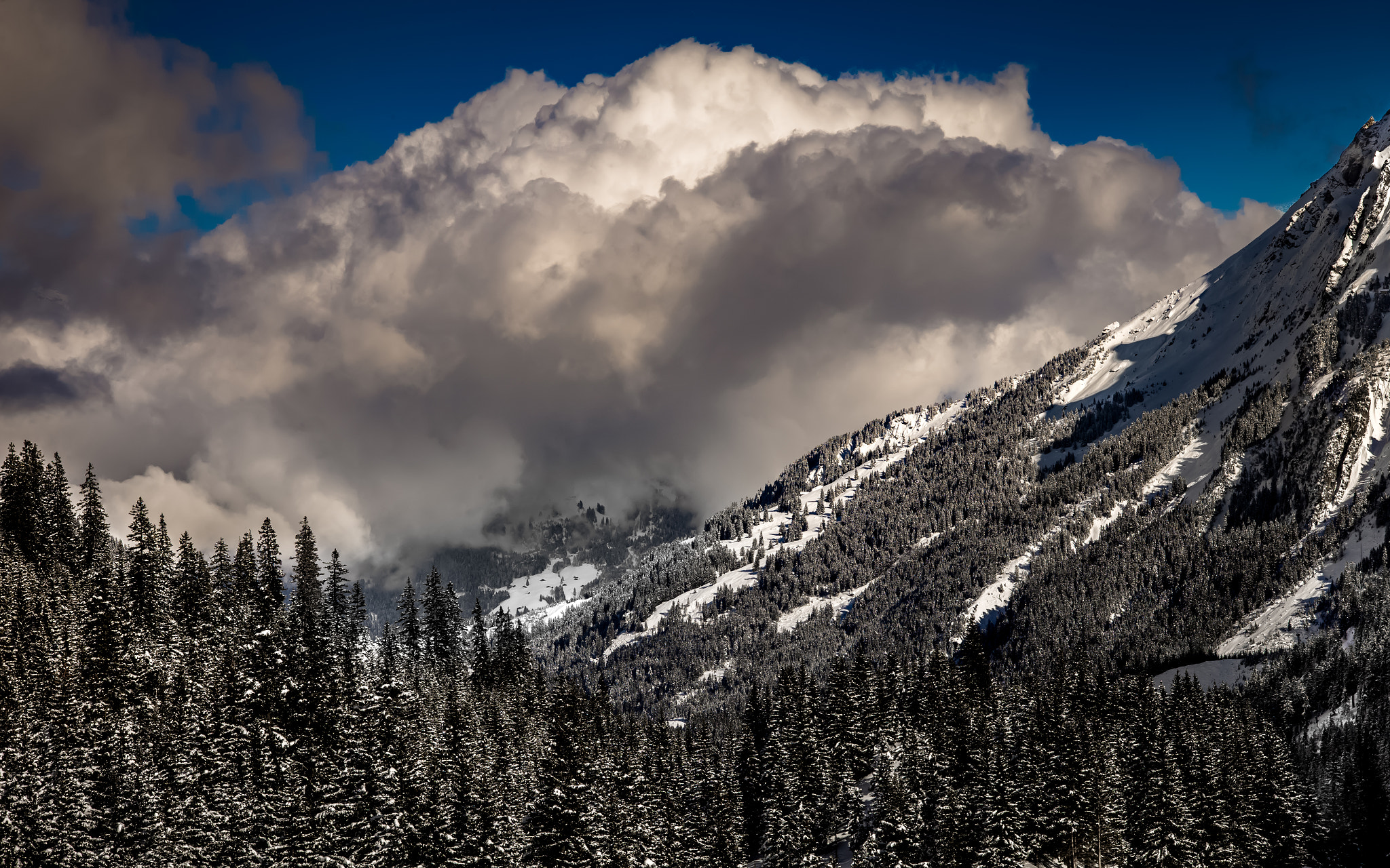 Leica APO-Summicron-M 90mm F2 ASPH sample photo. Winter: clouds 2 (2) photography